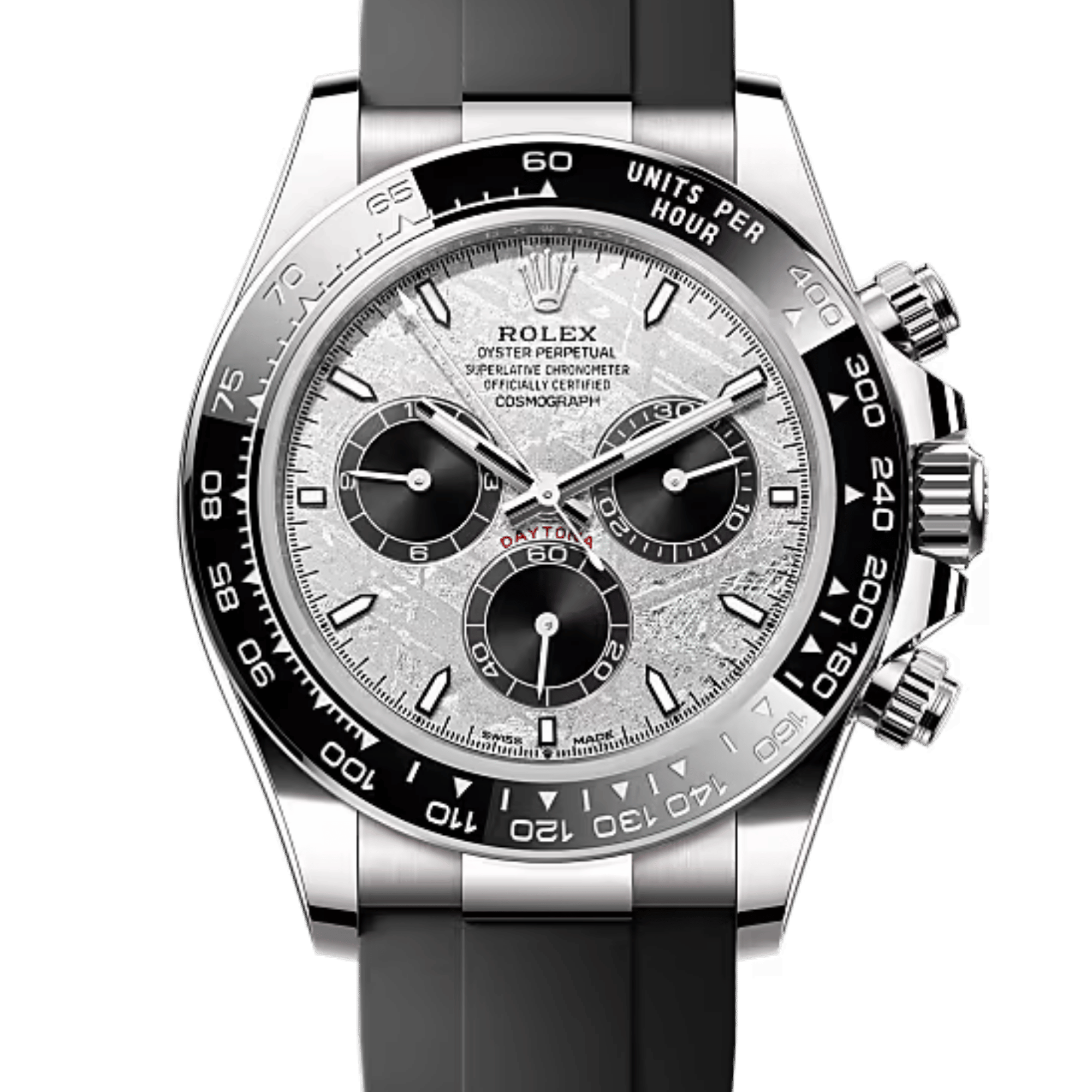Daytona White Gold Oysterflex Meteorite Dial 40mm Product Image 1