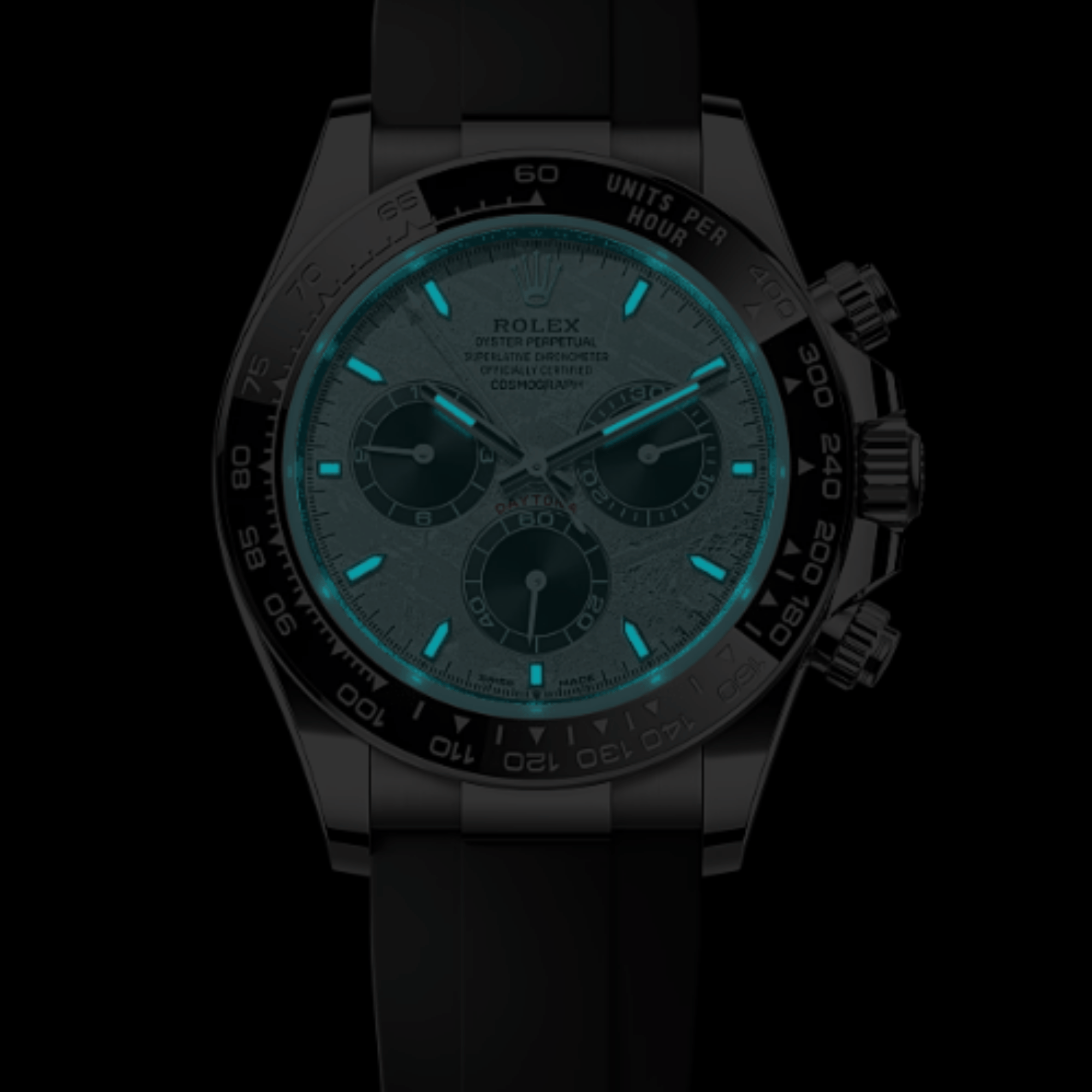 Daytona White Gold Oysterflex Meteorite Dial 40mm Product Image 2