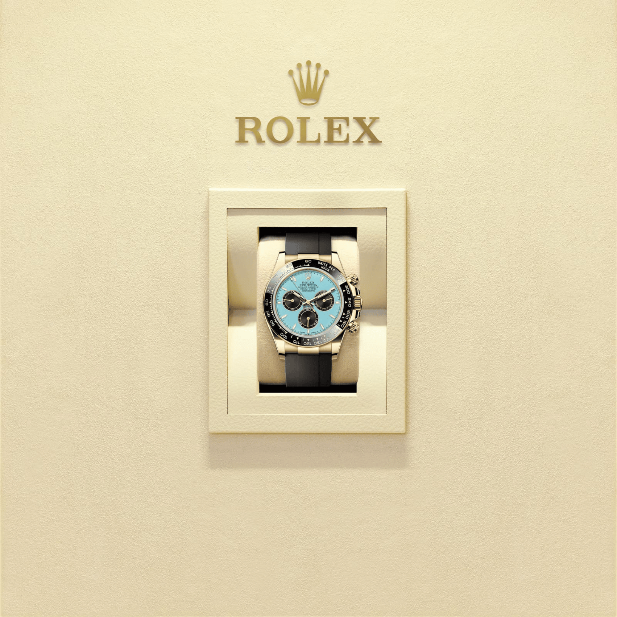 Daytona Yellow Gold Oysterflex Turquoise Dial 40mm Product Image 6