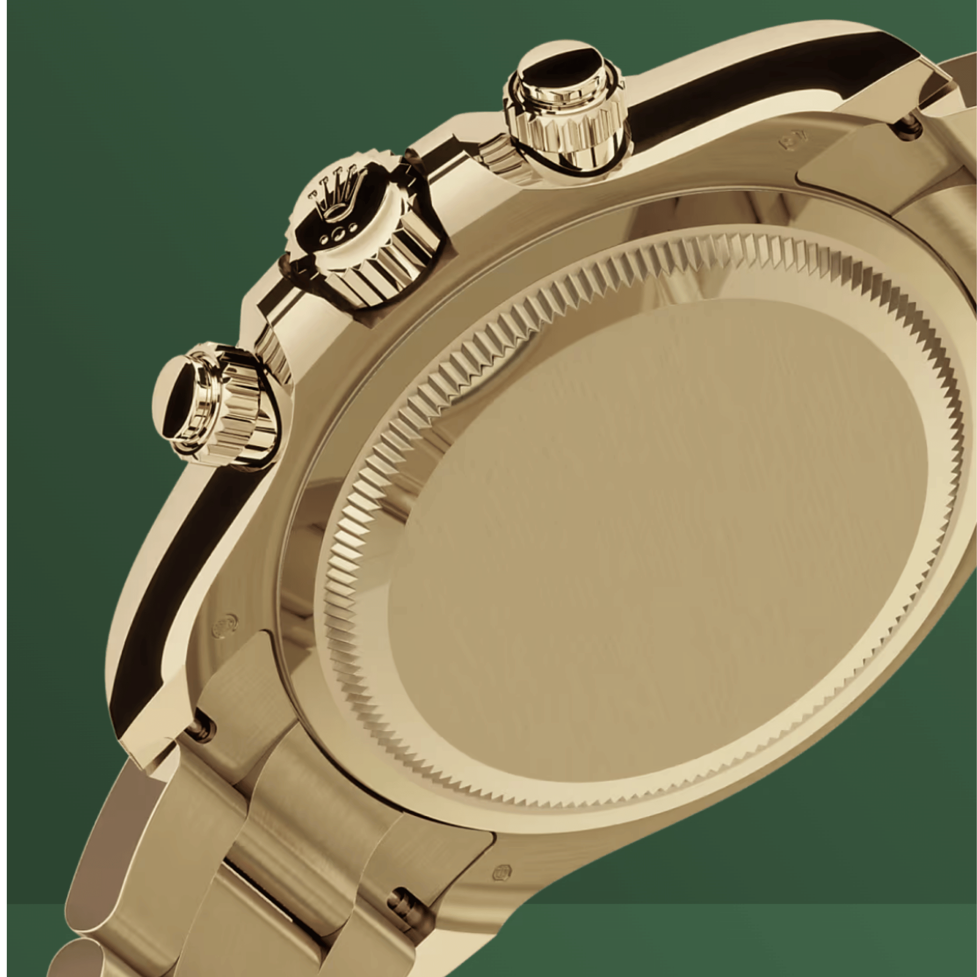 Daytona Yellow Gold Green Dial 40mm Product Image 4