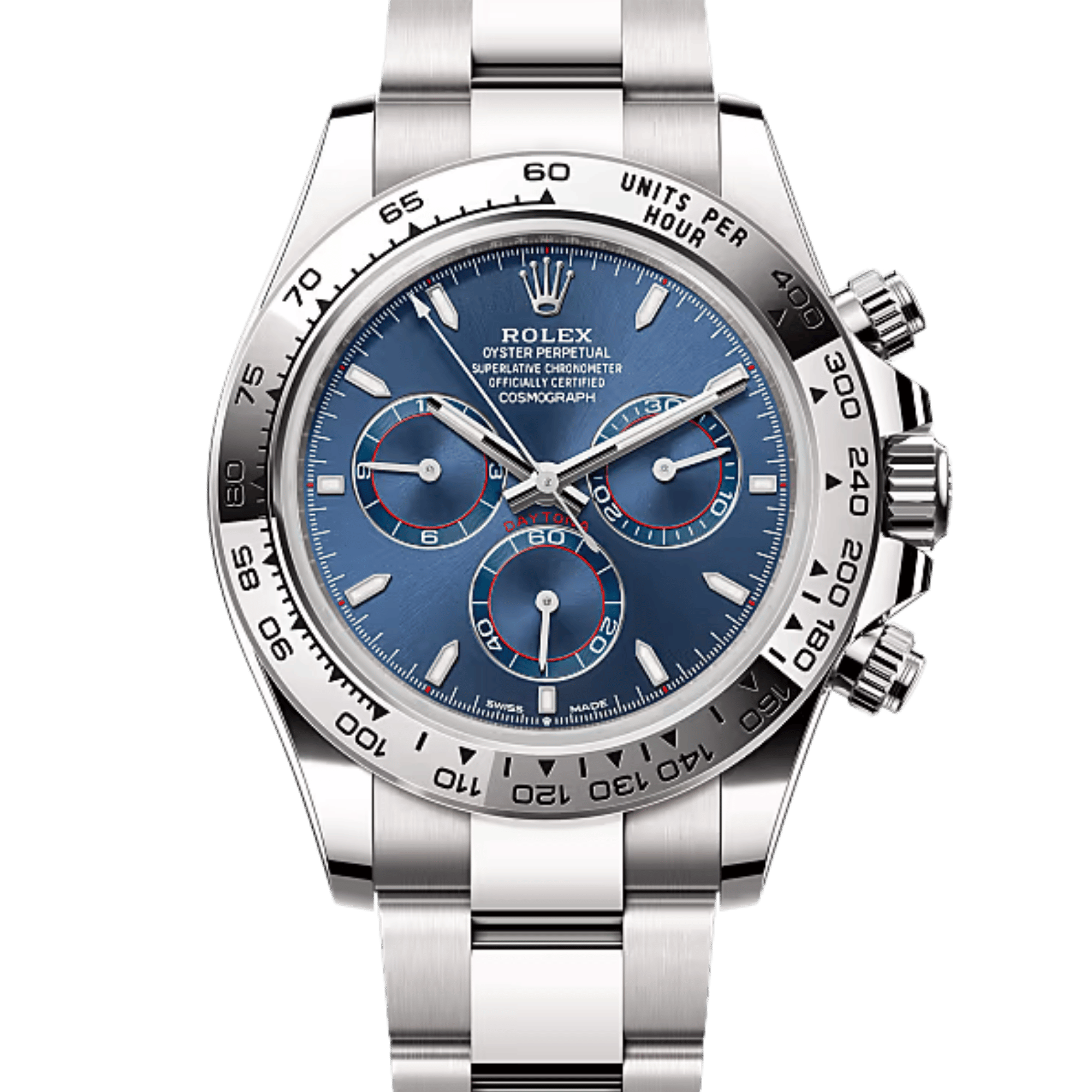 Daytona White Gold Blue Dial 40mm Product Image 1