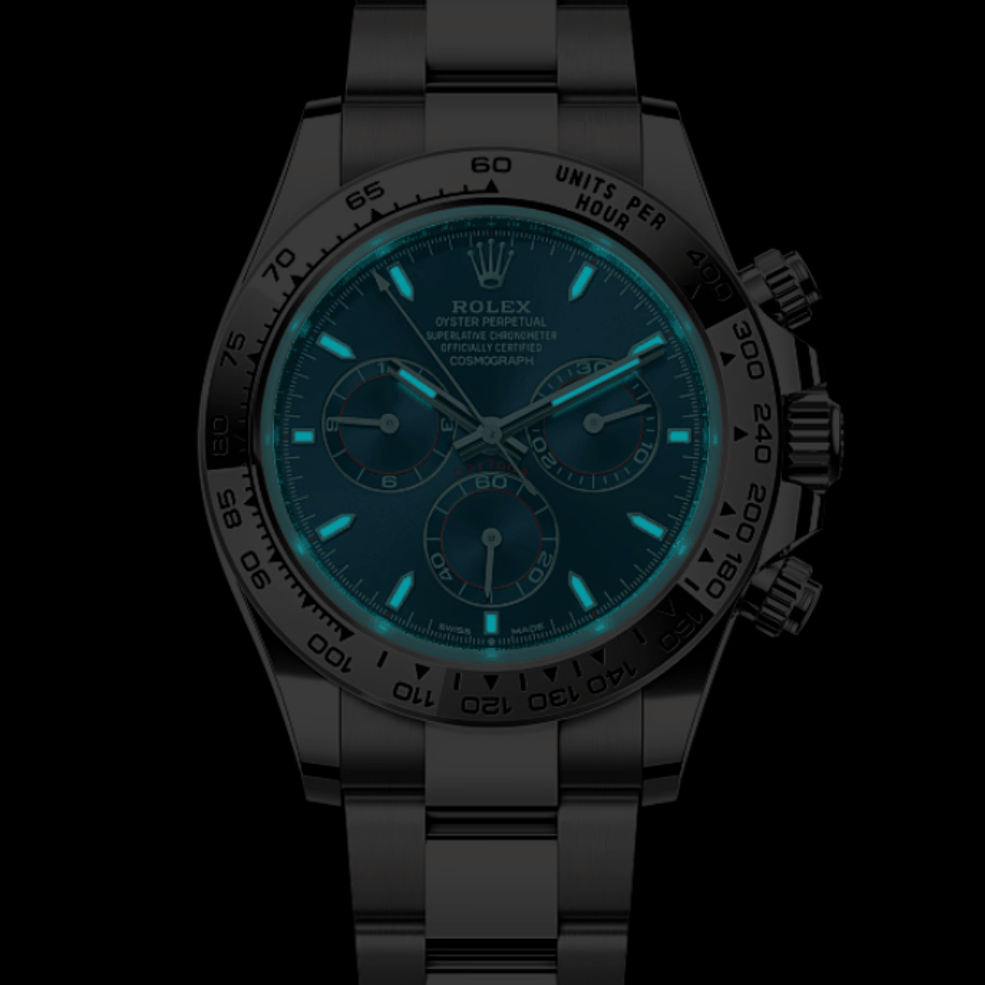 Daytona White Gold Blue Dial 40mm Product Image 2