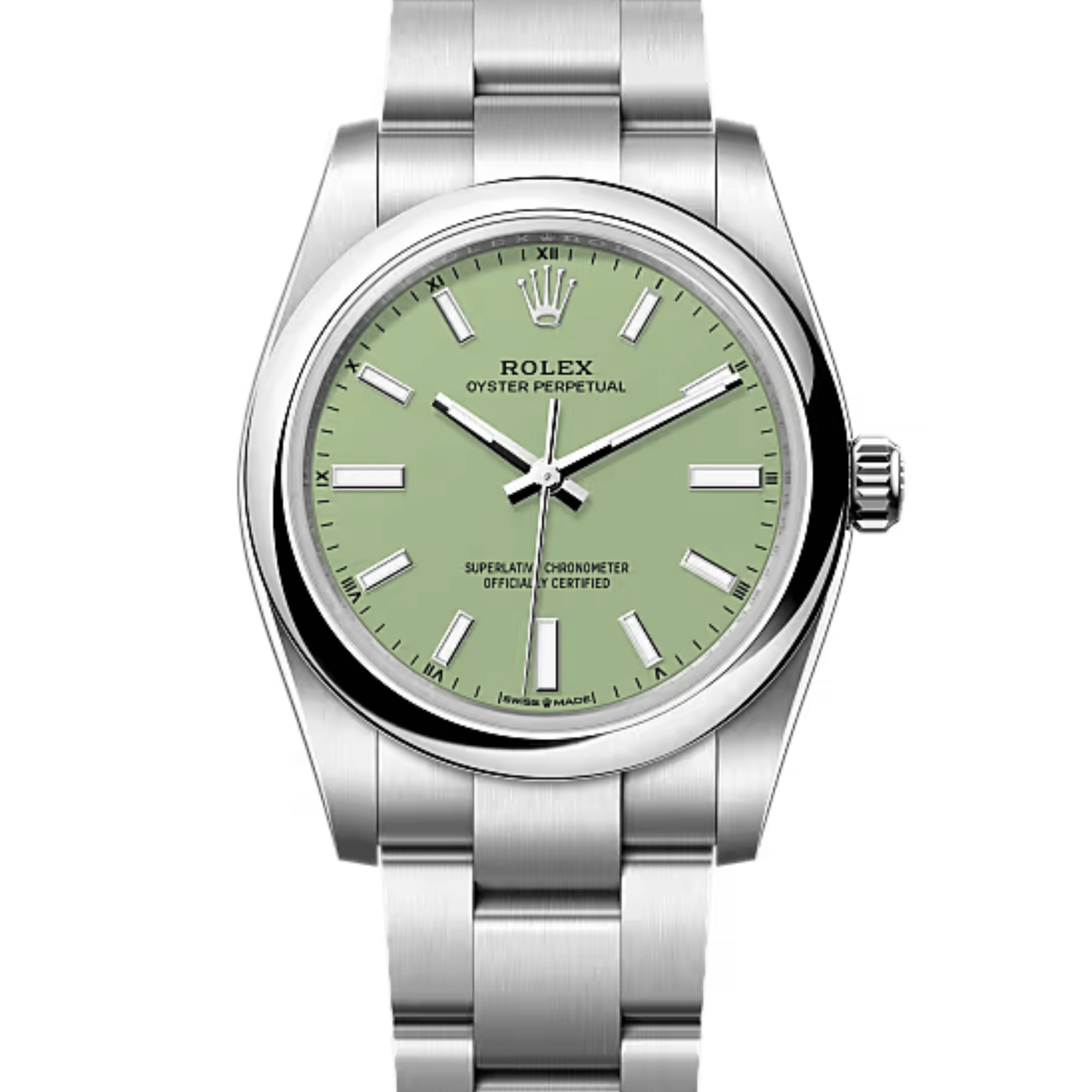 Oyster Perpetual Steel Pistachio Dial 34mm Product Image 1