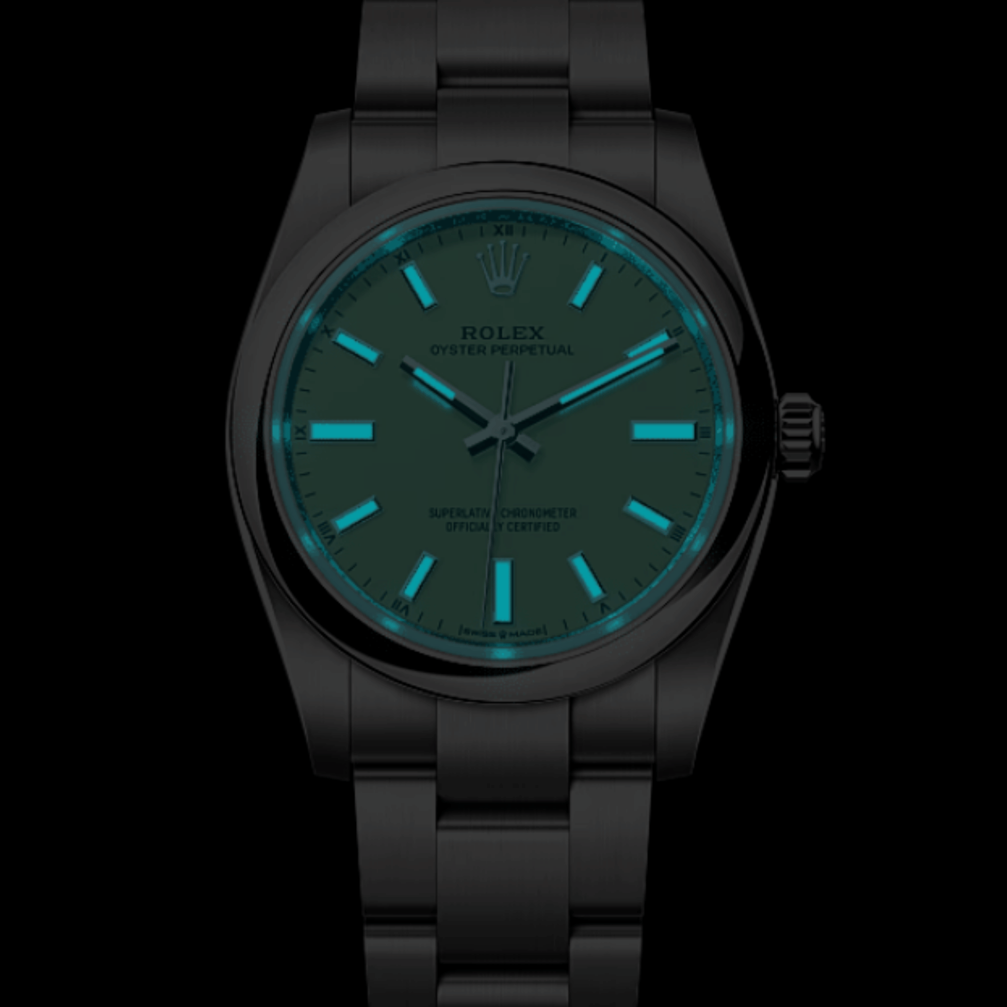 Oyster Perpetual Steel Pistachio Dial 34mm Product Image 2