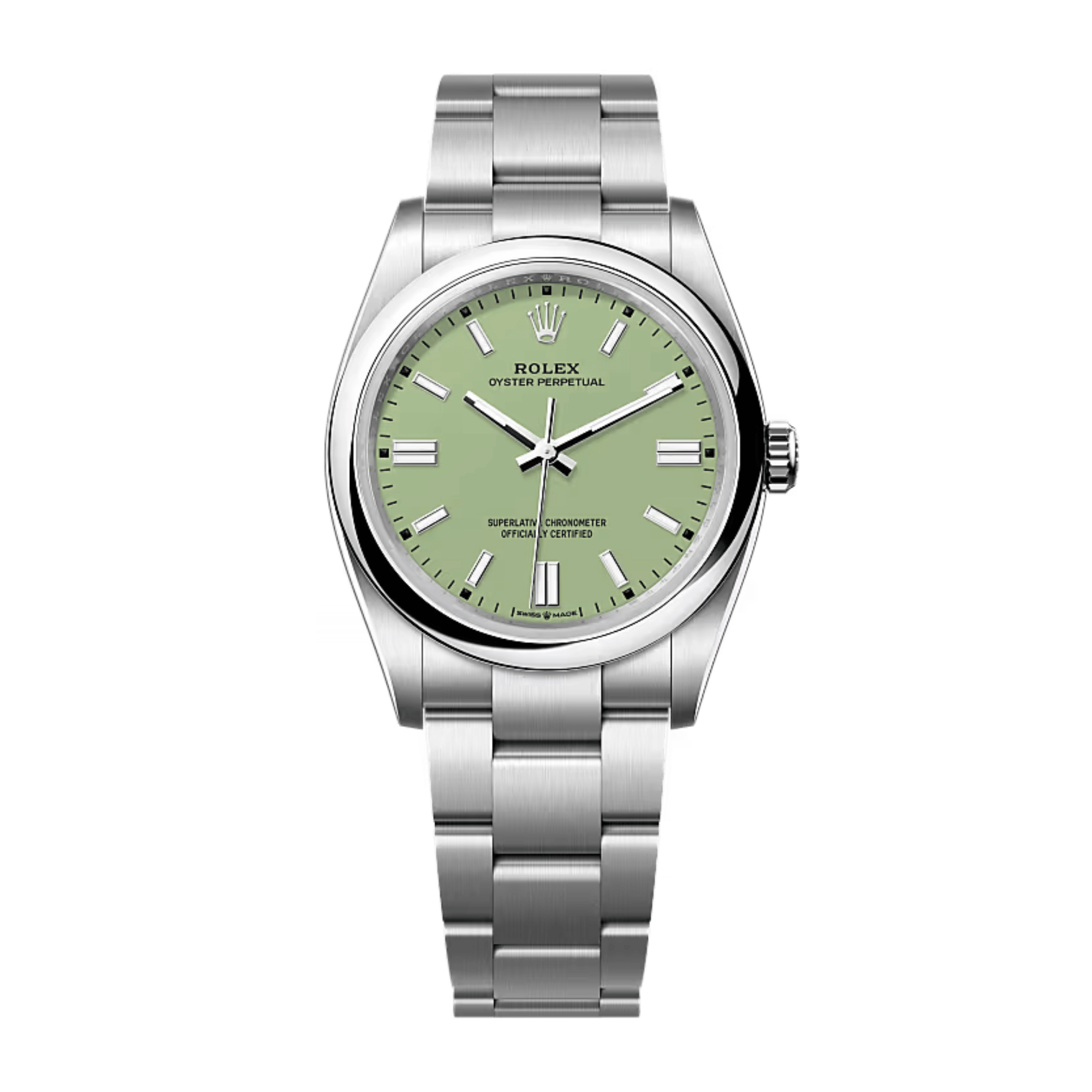 Oyster Perpetual Steel Pistachio Dial 36mm Product Image