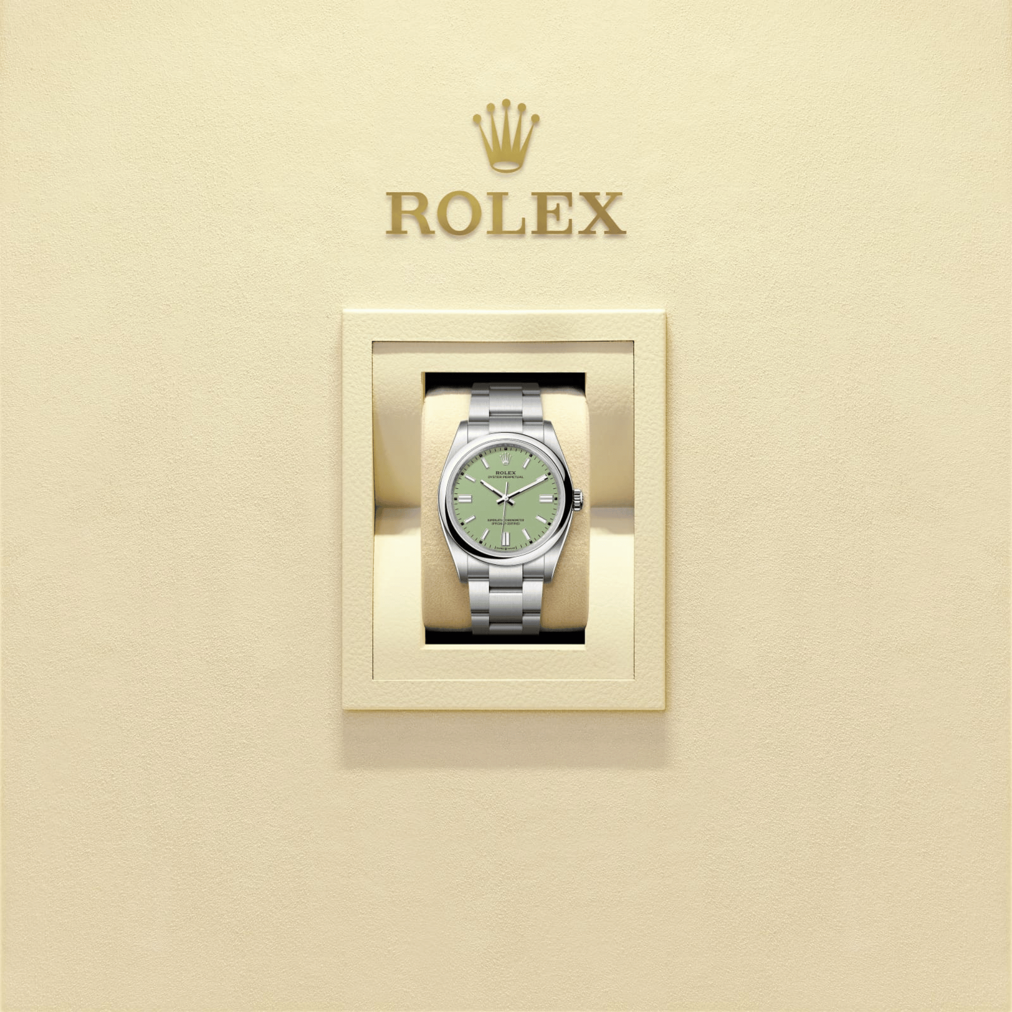 Oyster Perpetual Steel Pistachio Dial 36mm Product Image 6