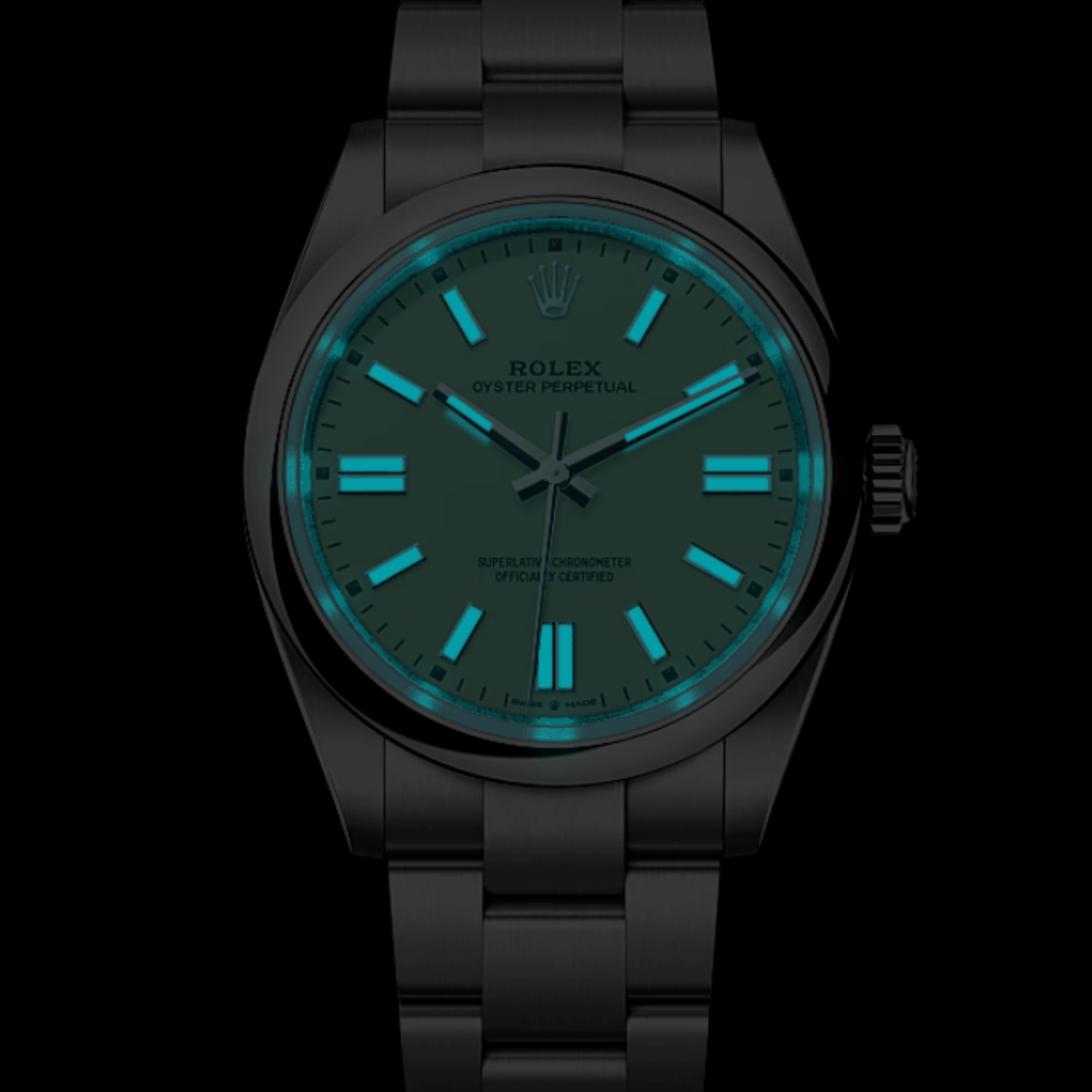 Oyster Perpetual Steel Pistachio Dial 41mm Product Image 2