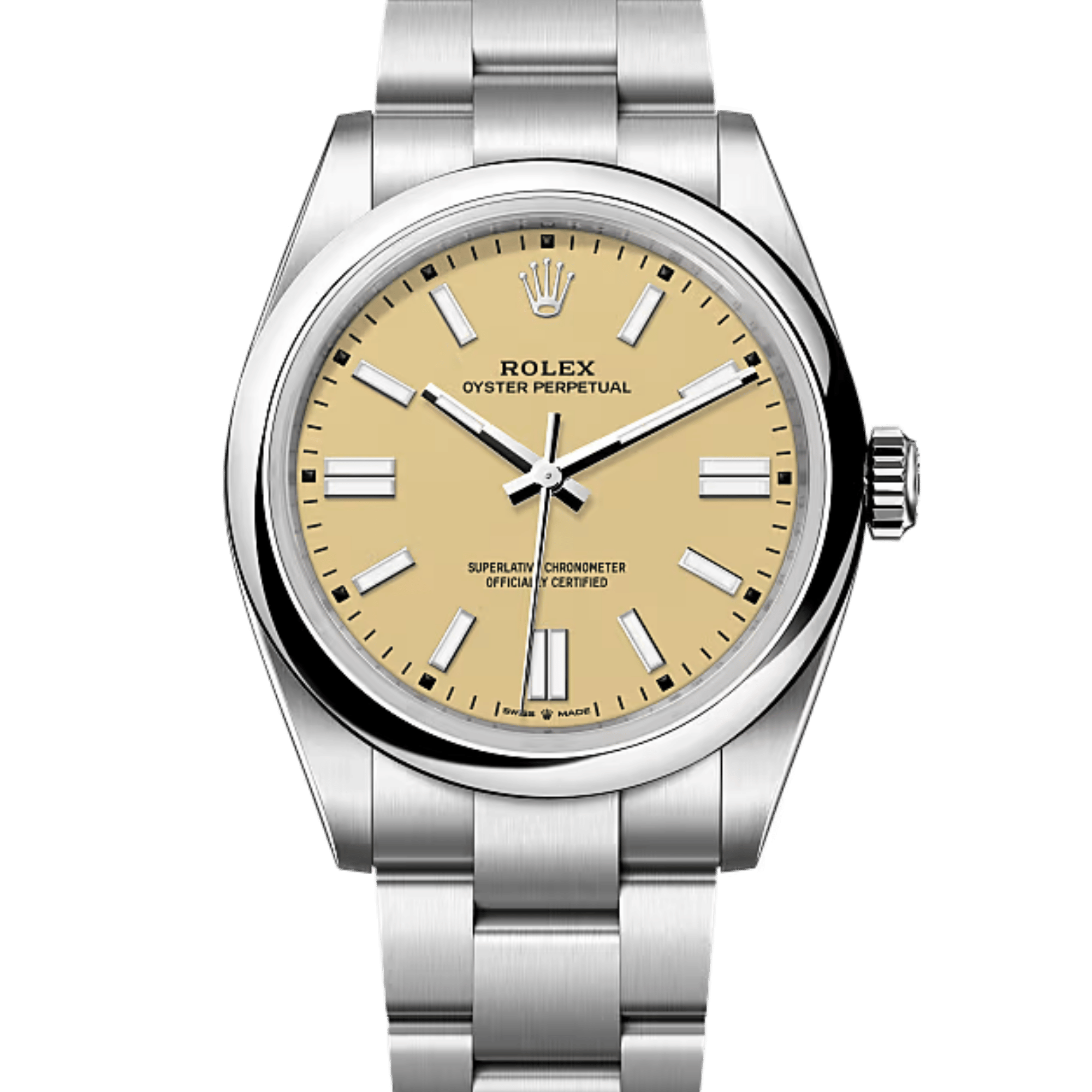 Oyster Perpetual Steel Beige Dial 41mm Product Image 1