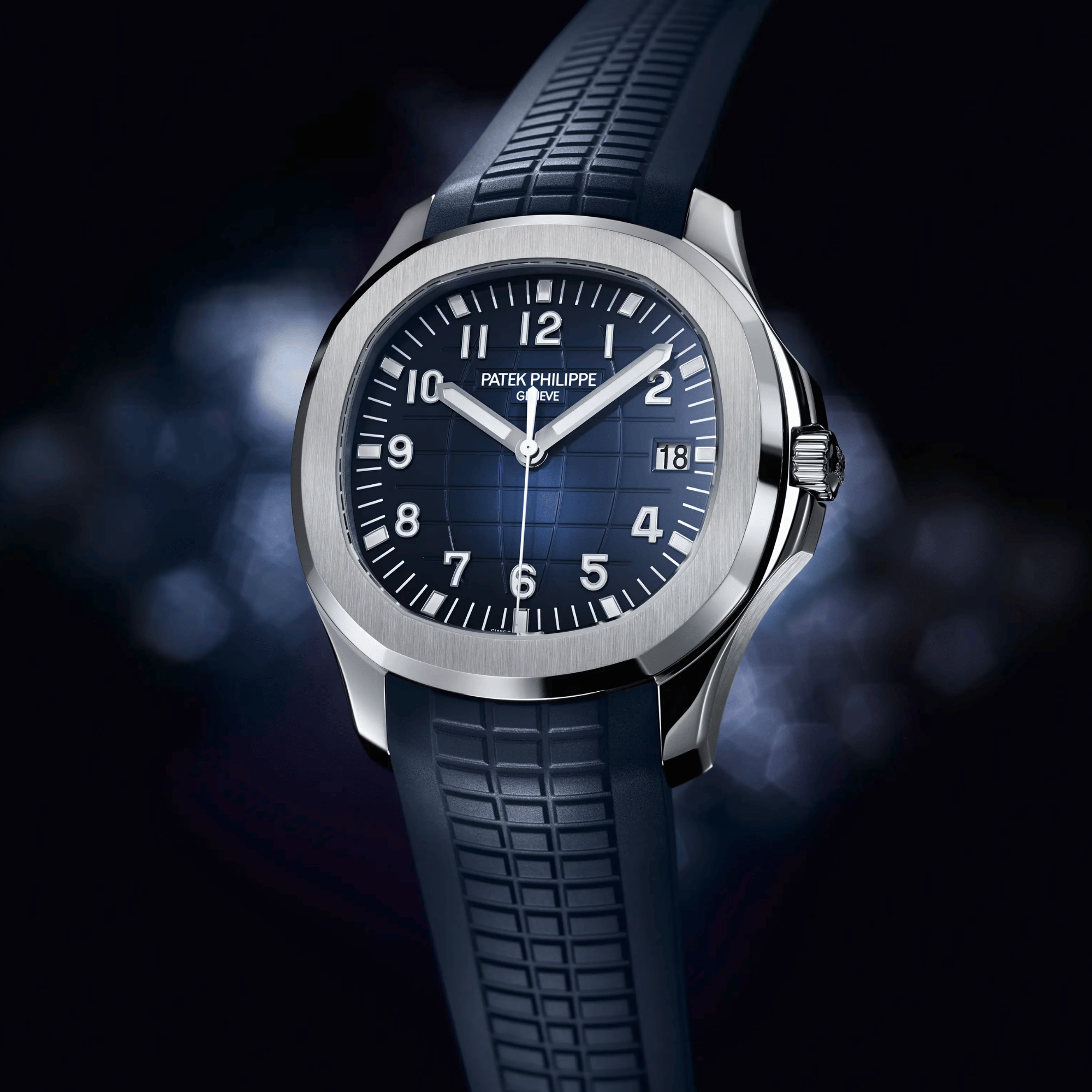 Aquanaut White Gold Blue Dial 42mm Product Image 1