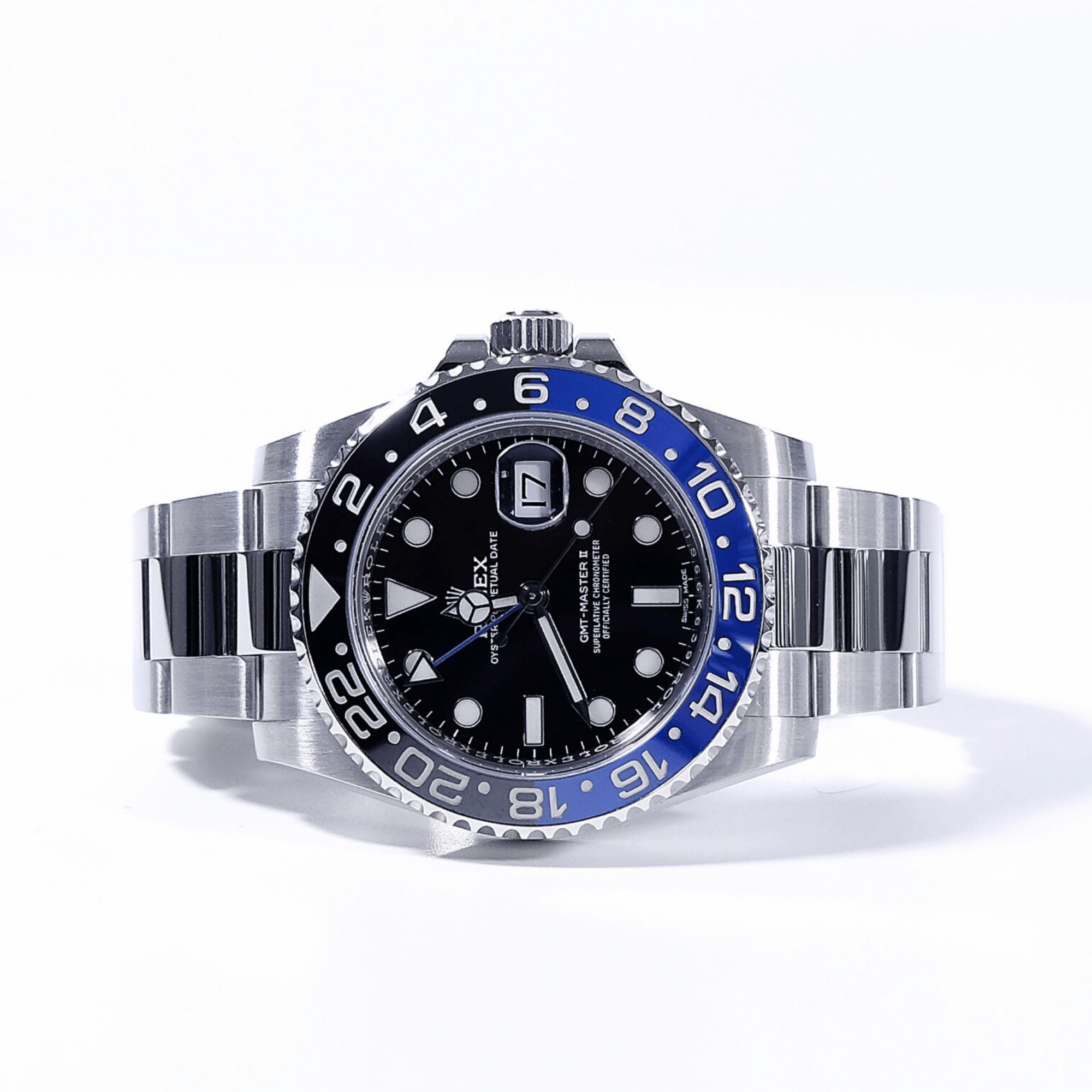 GMT-Master II Steel Black Dial "Batman" 40mm Product Image 1
