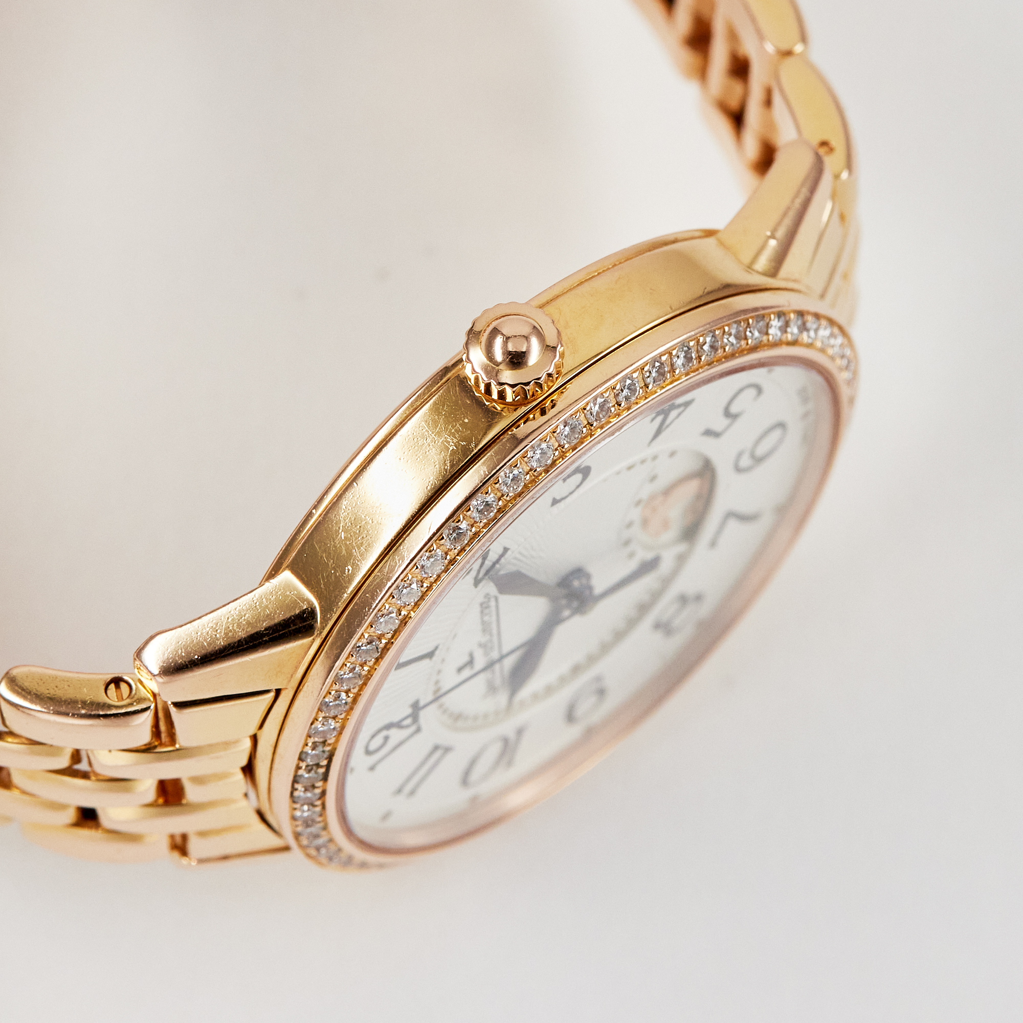 Rendez-Vous Night & Day Rose Gold Diamond Silver Dial 34mm Product Image 3
