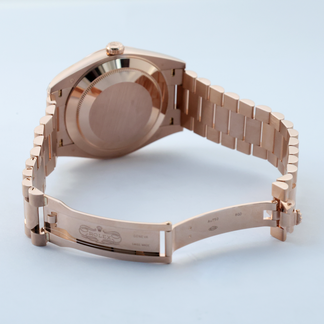 Day-Date Rose Gold Grey Black Dial 40mm Product Image 8