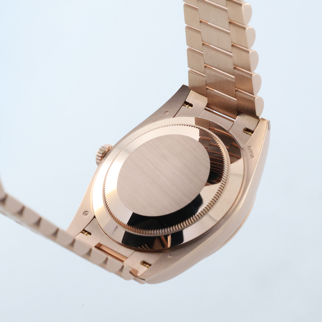 Day-Date Rose Gold Grey Black Dial 40mm Product Image 9