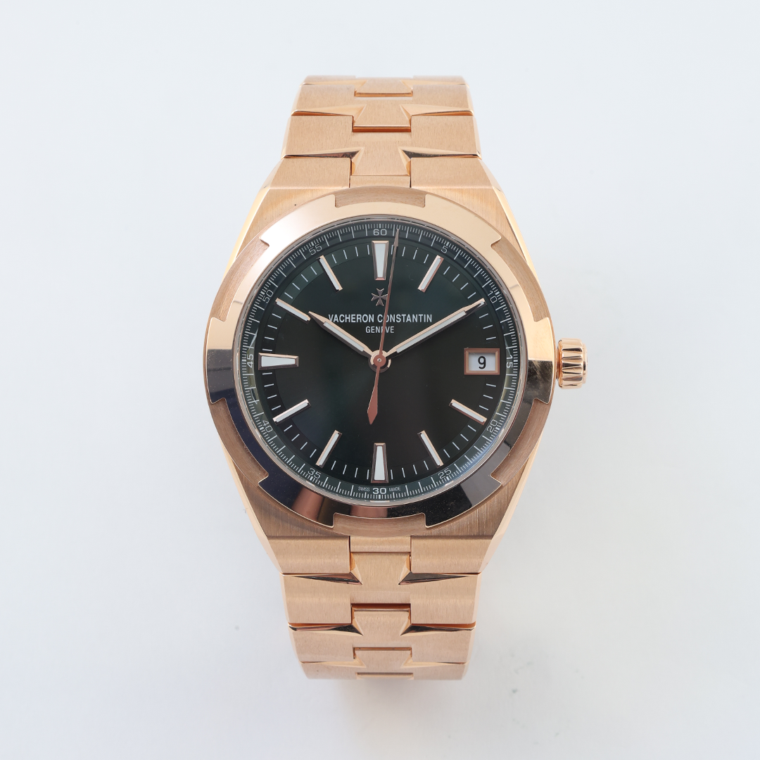 Overseas Selfwinding Rose Gold Green Dial 41mm Product Image 1