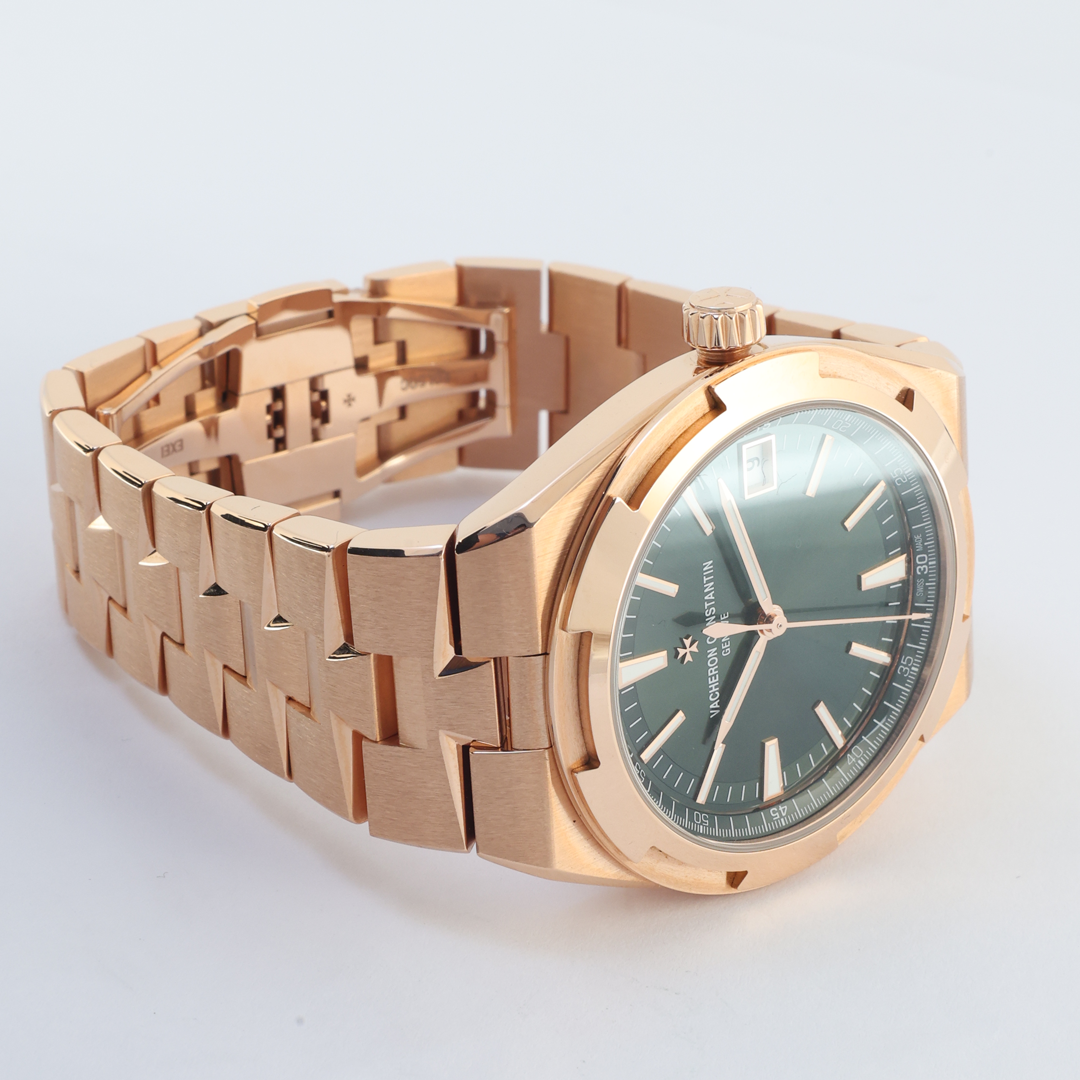 Overseas Selfwinding Rose Gold Green Dial 41mm Product Image 4