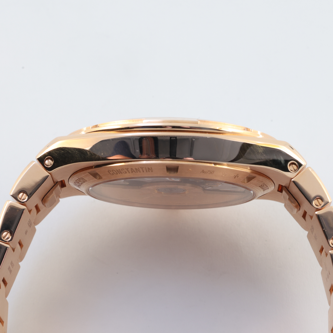 Overseas Selfwinding Rose Gold Green Dial 41mm Product Image 6