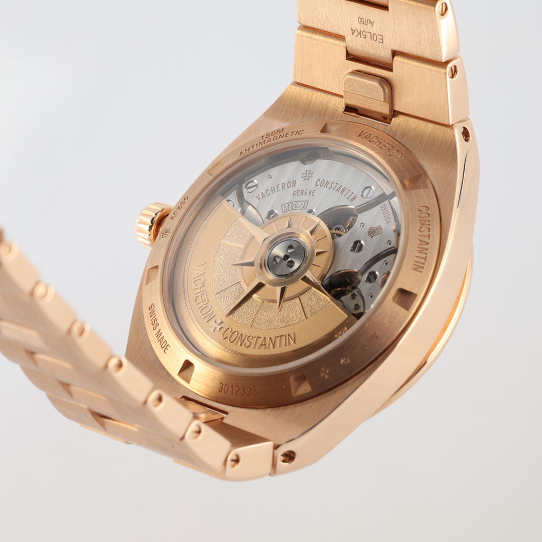 Overseas Selfwinding Rose Gold Green Dial 41mm Product Image 9