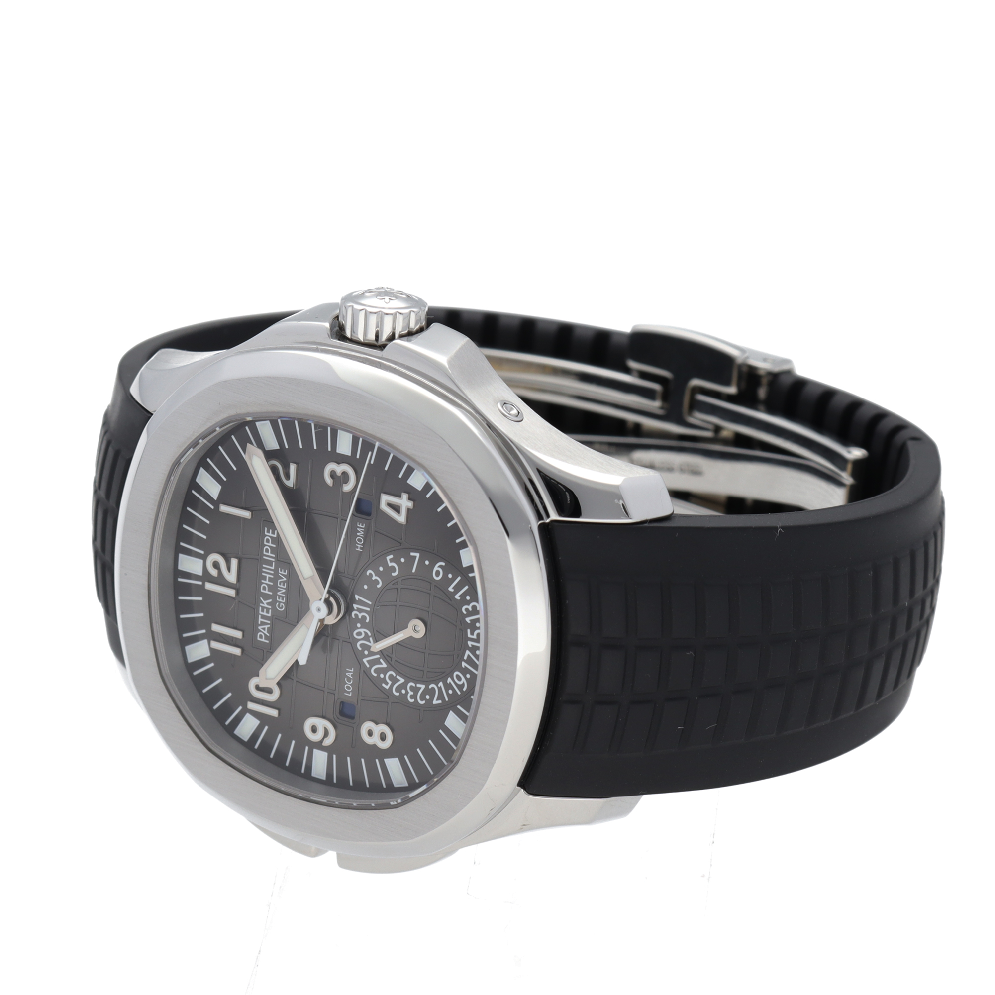 Aquanaut Travel Time Steel Black Dial 40mm Product Image 3