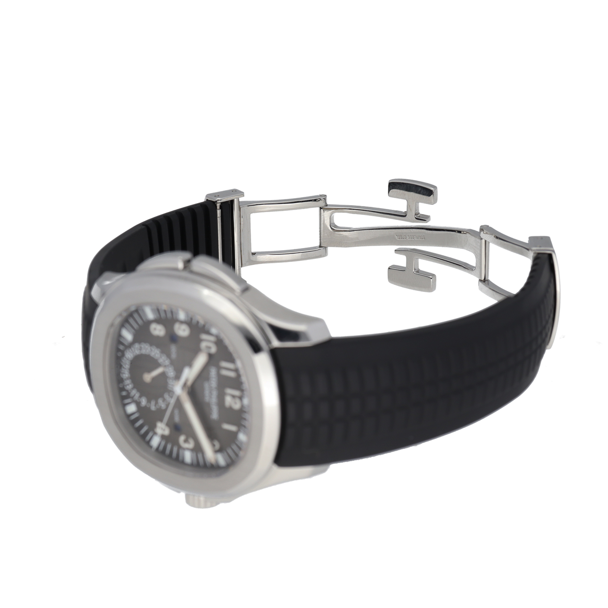 Aquanaut Travel Time Steel Black Dial 40mm Product Image 6