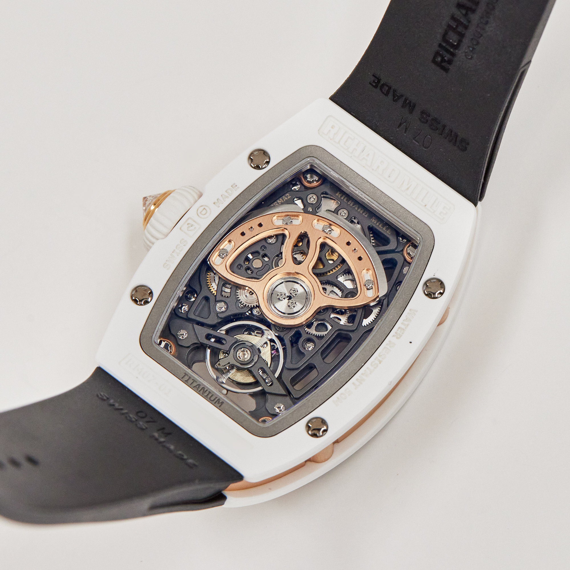 RM07-01 ATZ White Ceramic One Row Onyx Product Image 6