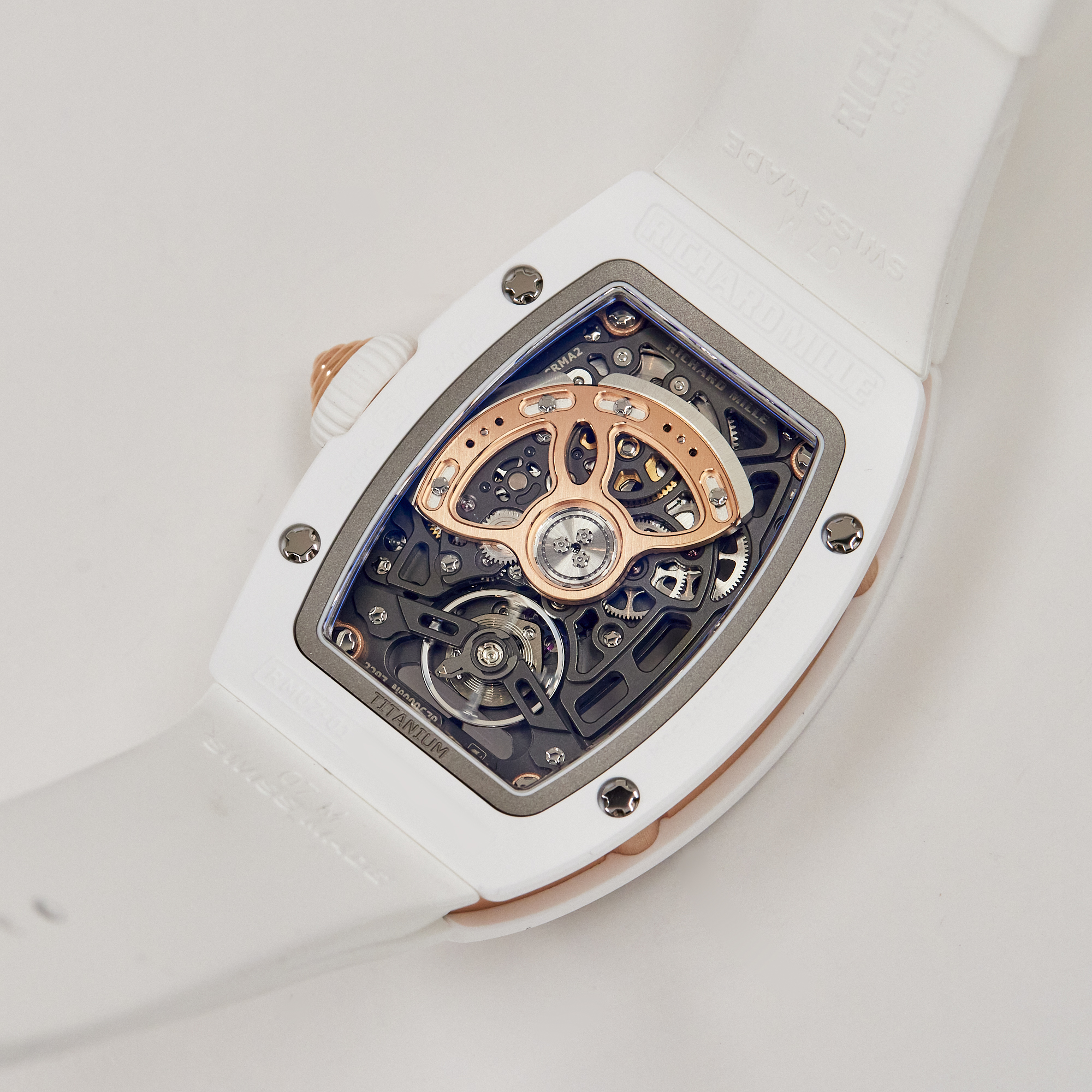 RM07-01 ATZ White Ceramic Mother of Pearl Product Image 6