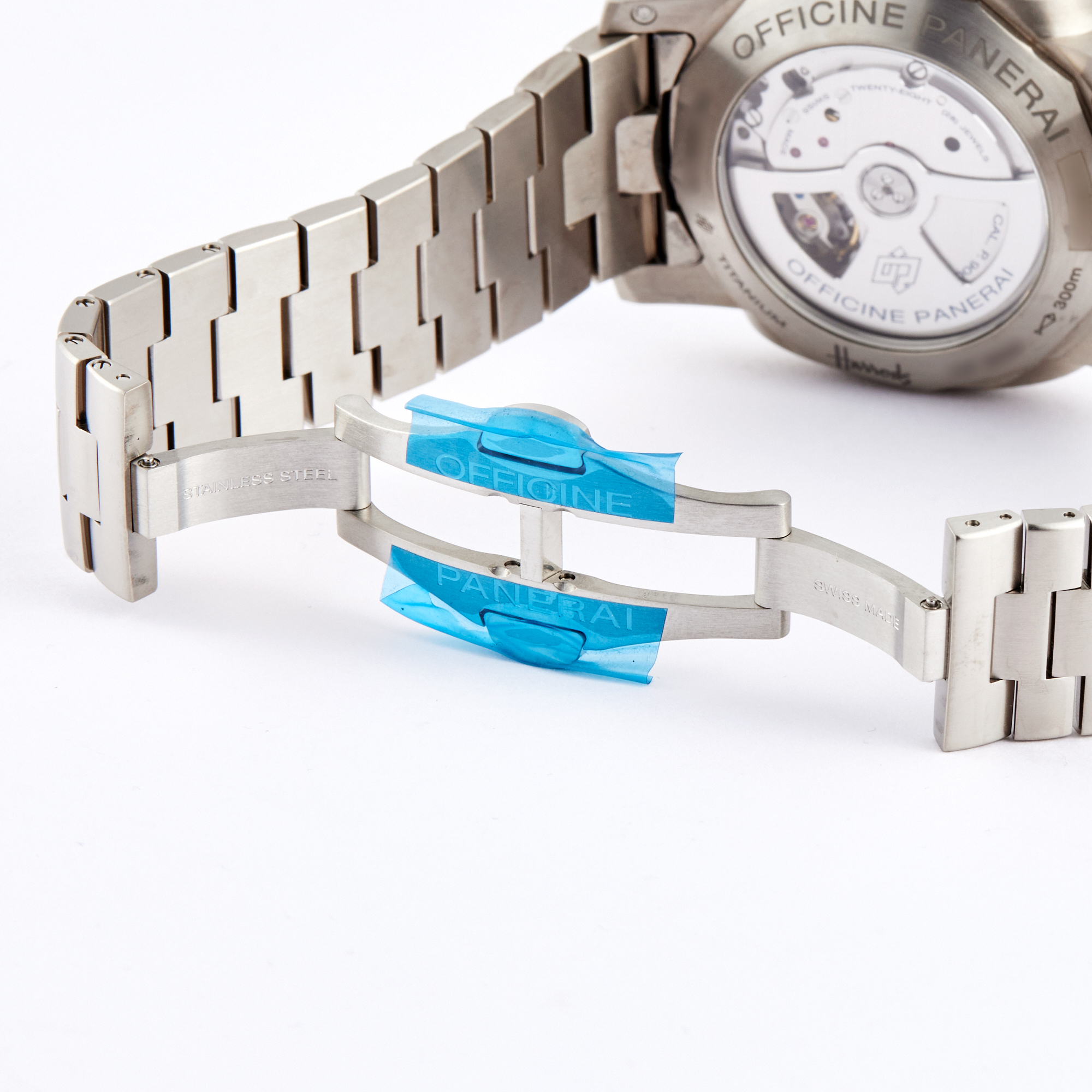 Luminor 1950 Marina "Harrods" Titanium Green Dial 44mm Product Image 7