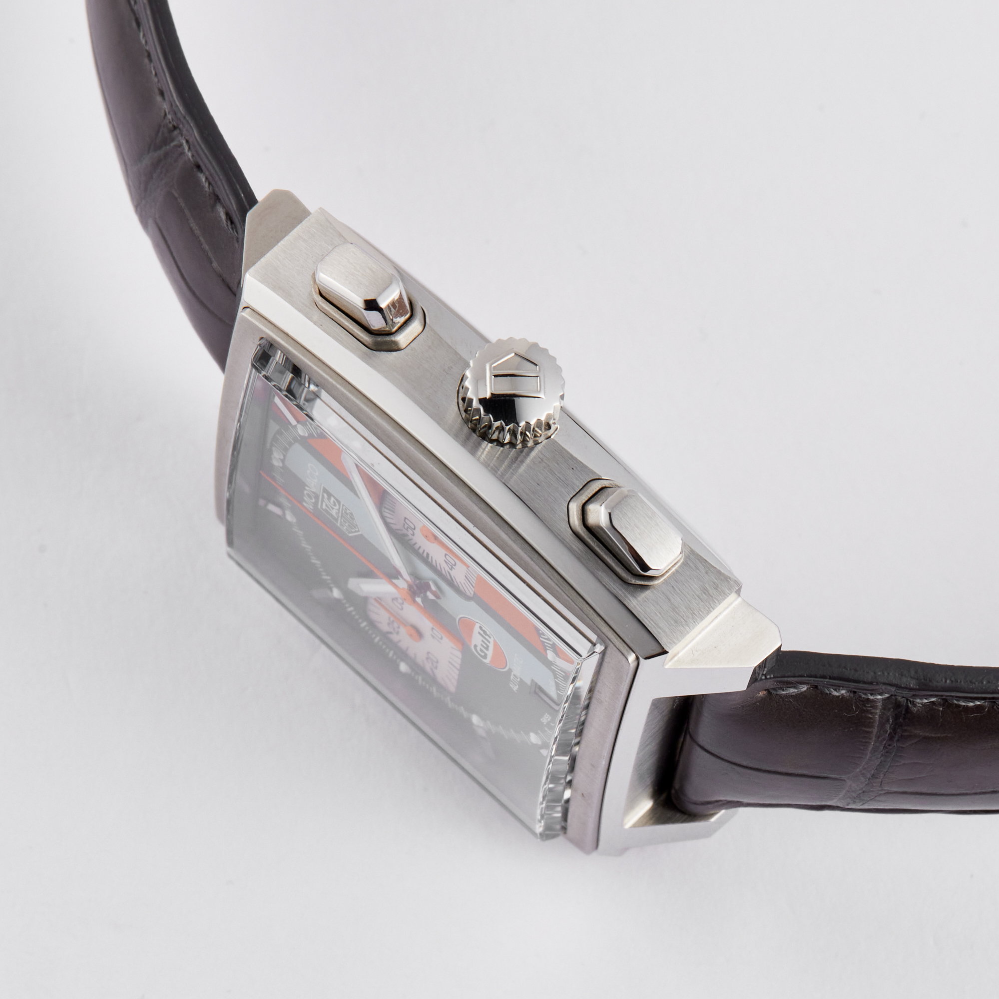 Monaco Gulf Steel Black Dial 39mm Product Image 2