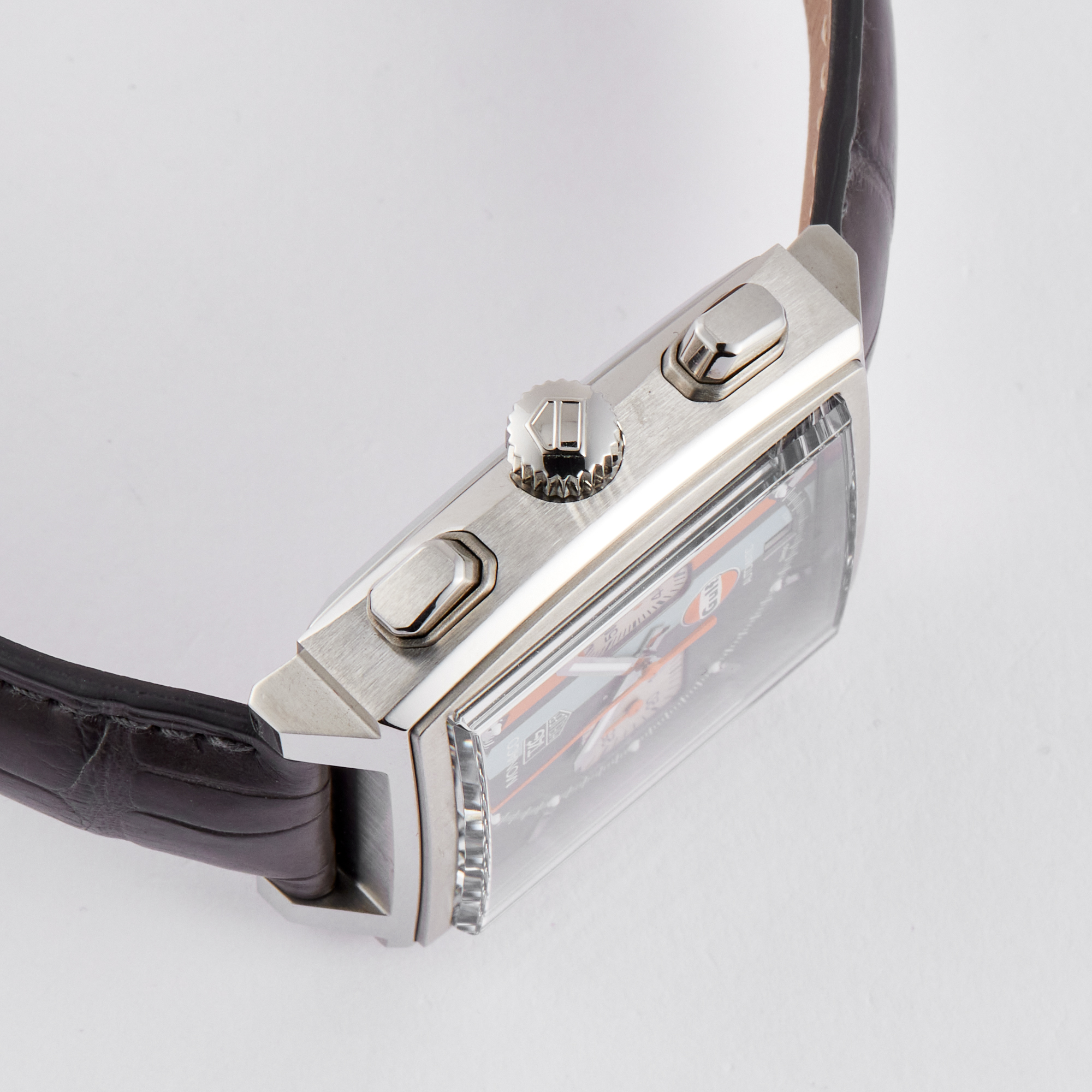 Monaco Gulf Steel Black Dial 39mm Product Image 3