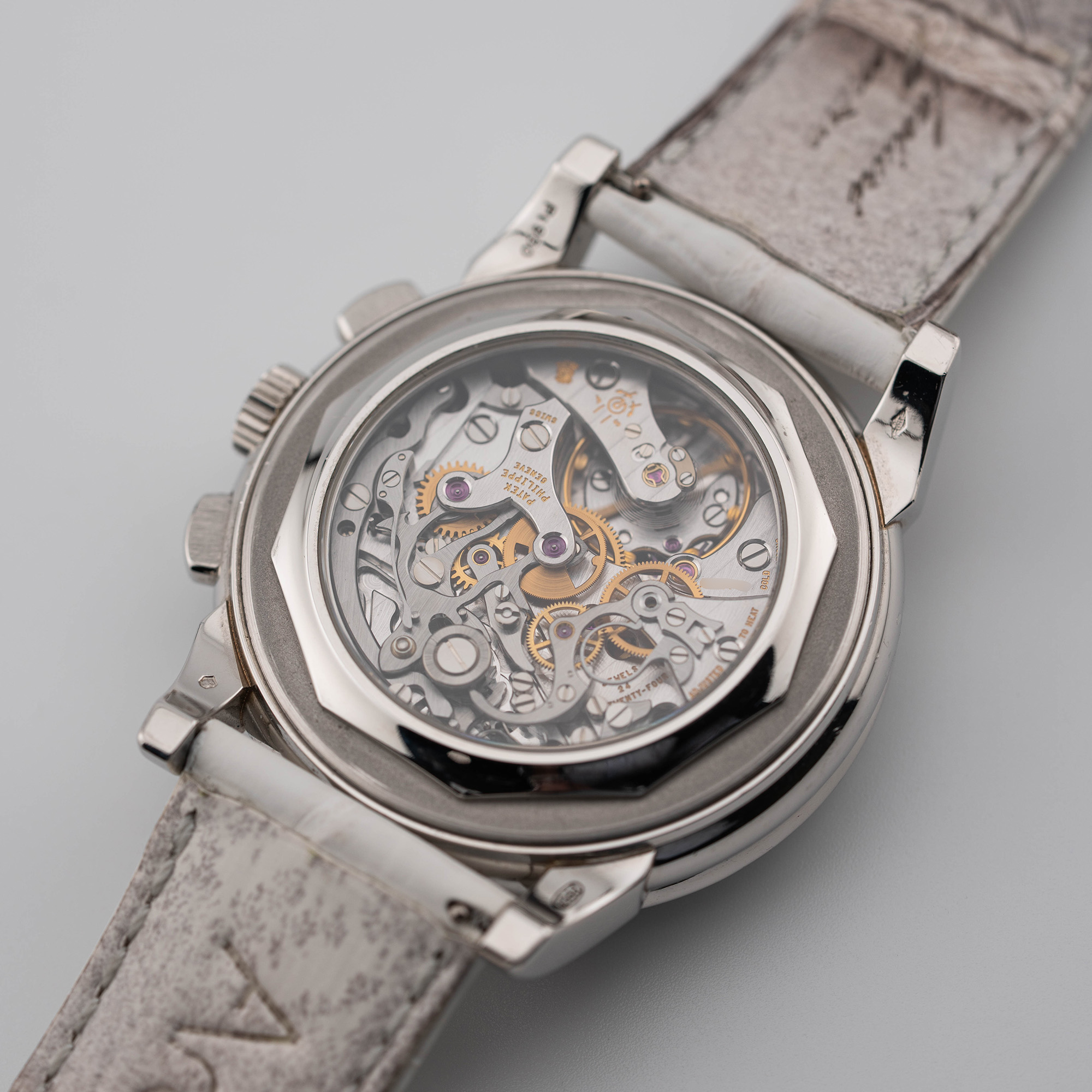 Perpetual Calendar Chronograph Platinum Diamond Black Dial 40mm Product Image 6