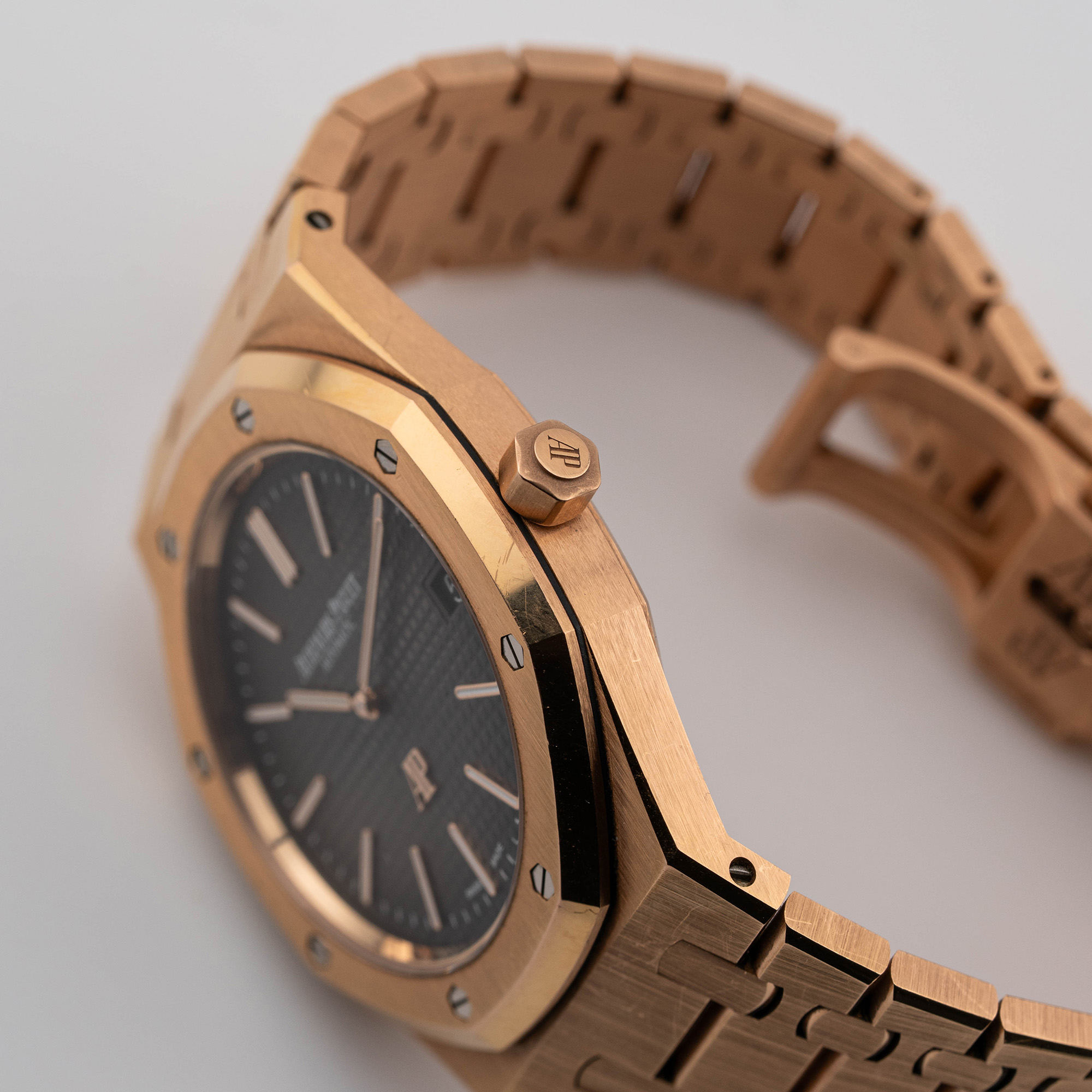 Royal Oak "Jumbo" Extra-Thin "50th Anniversary" Rose Gold Grey Dial 39mm Product Image 2