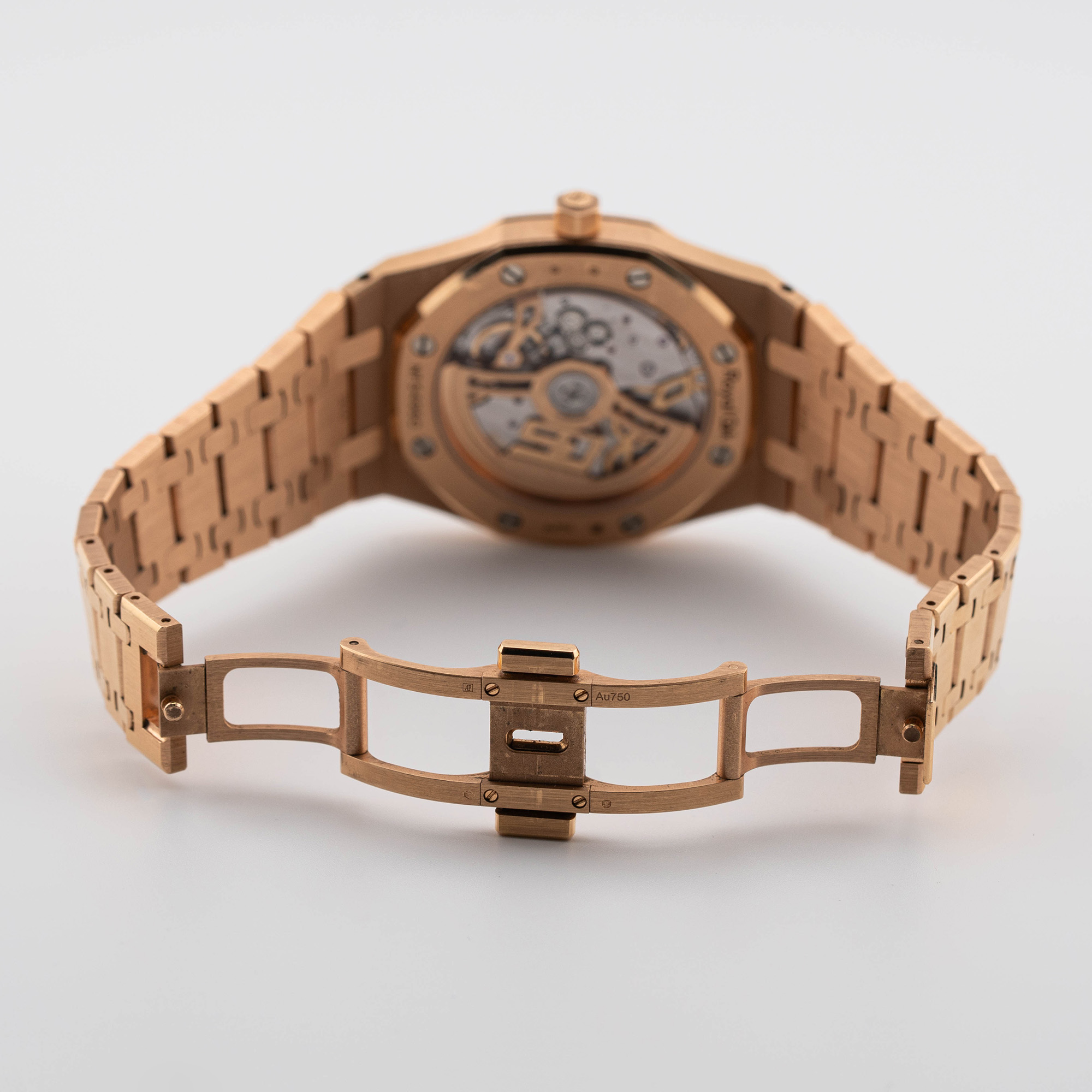 Royal Oak "Jumbo" Extra-Thin "50th Anniversary" Rose Gold Grey Dial 39mm Product Image 7