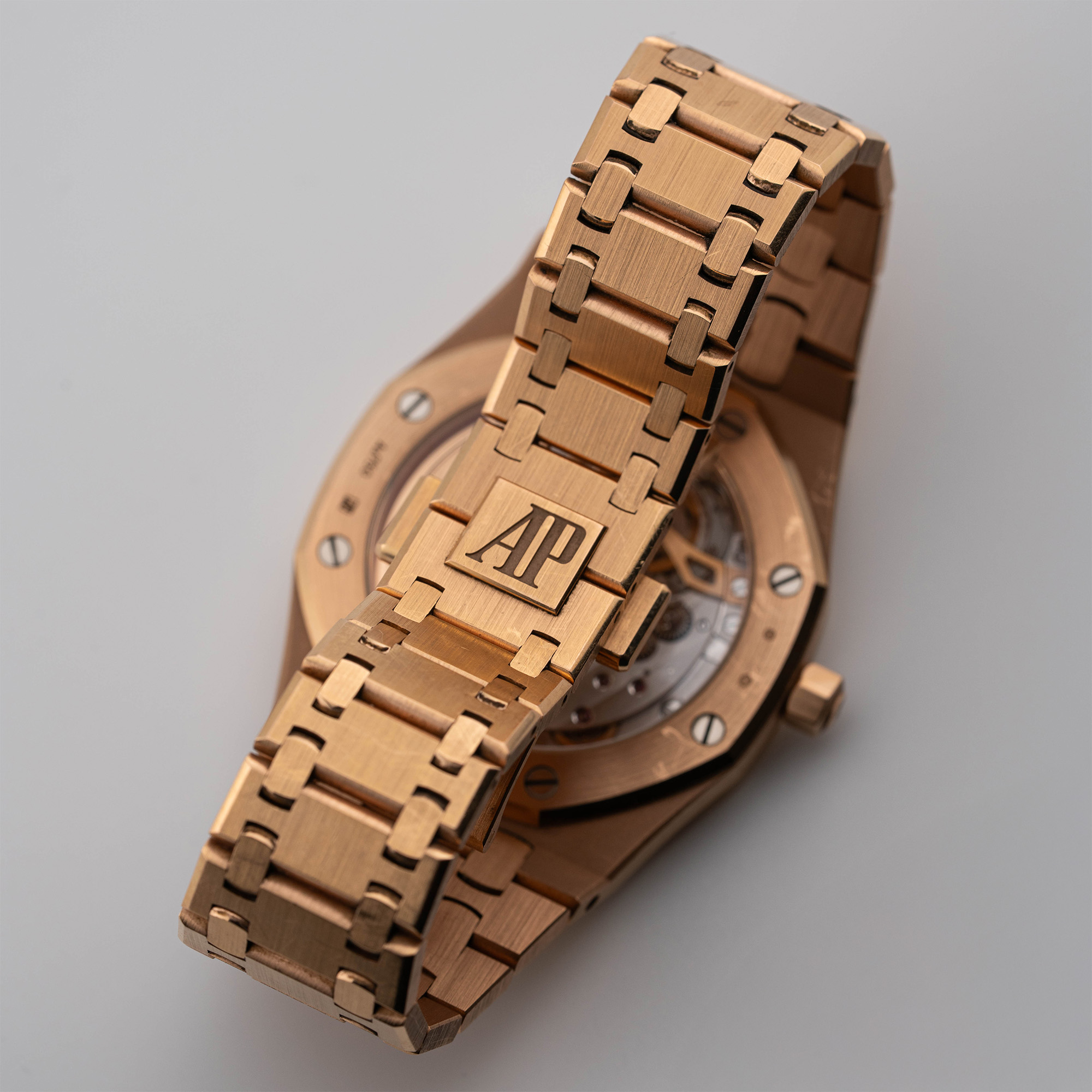 Royal Oak "Jumbo" Extra-Thin "50th Anniversary" Rose Gold Grey Dial 39mm Product Image 11