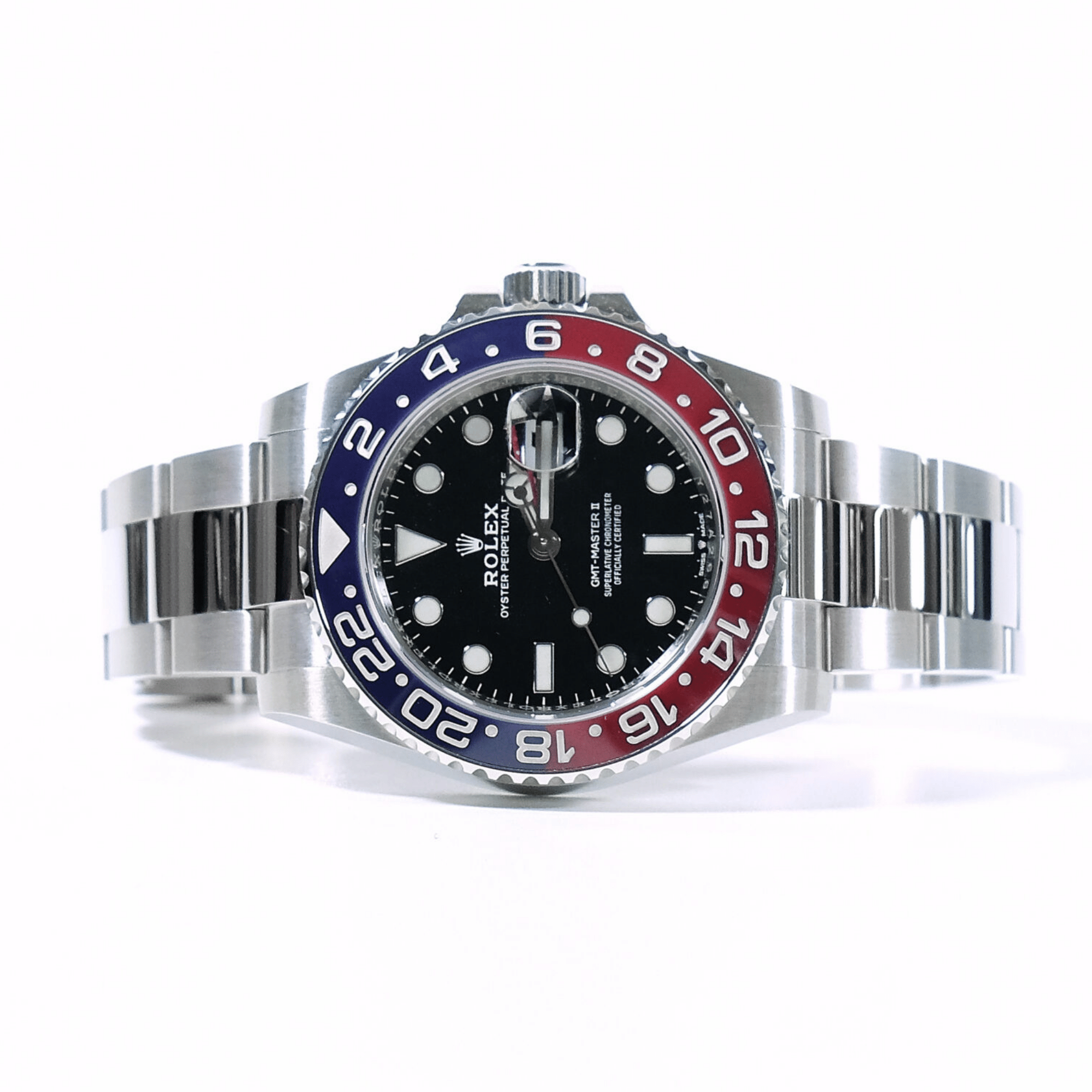 GMT-Master II Steel Black Dial "Pepsi" 40mm Product Image 1