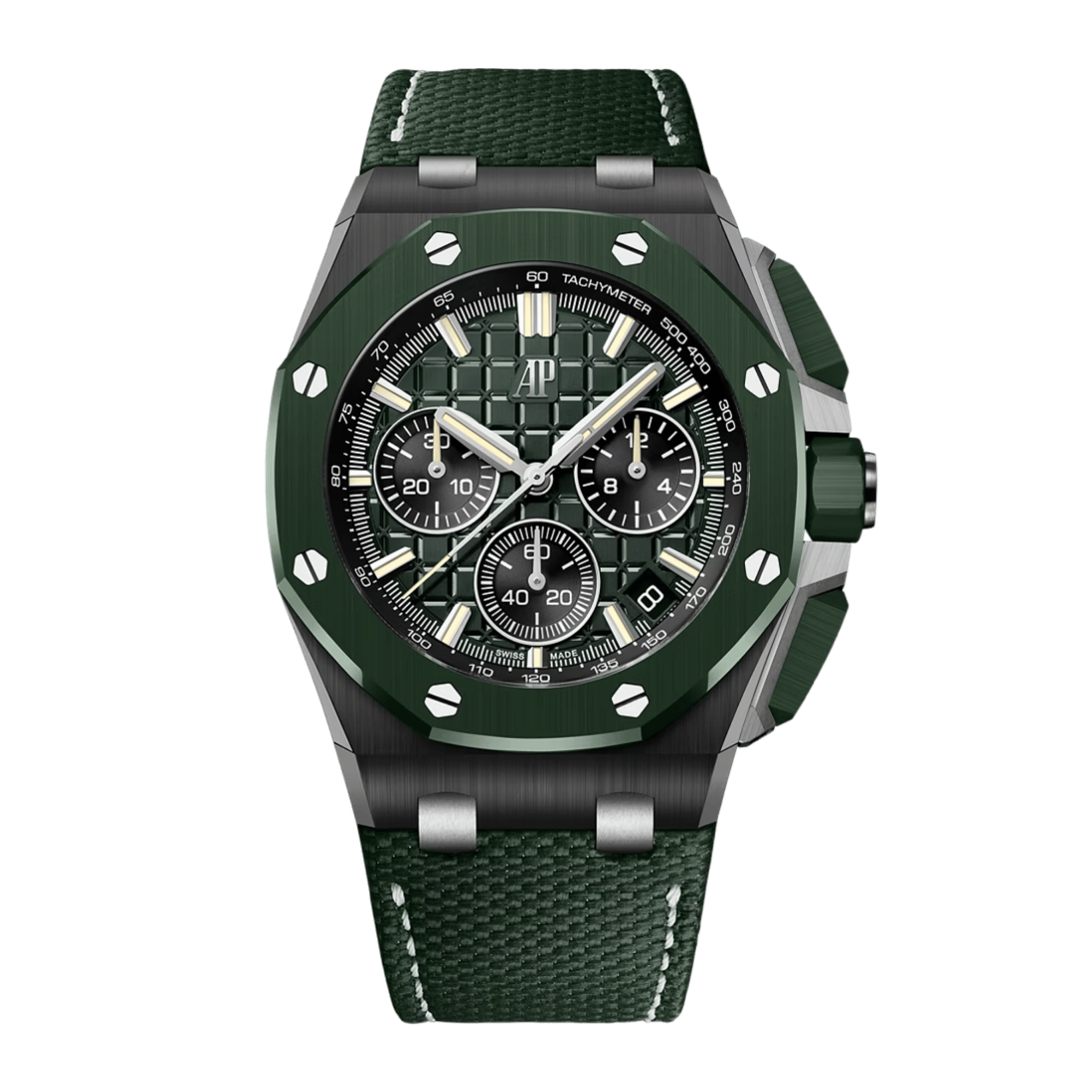 Royal Oak Offshore Titanium & Ceramic Green Dial 43mm Product Image