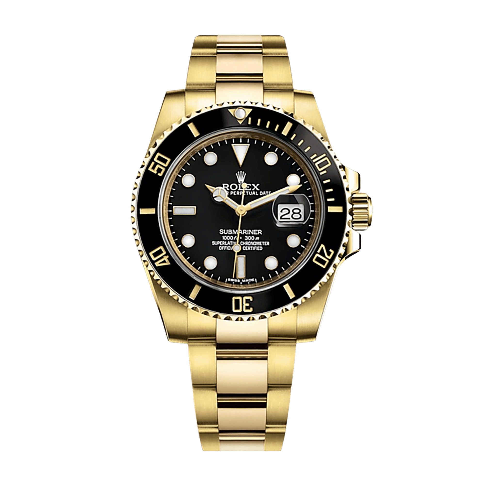 Submariner Date Yellow Gold Black Dial 40mm Product Image