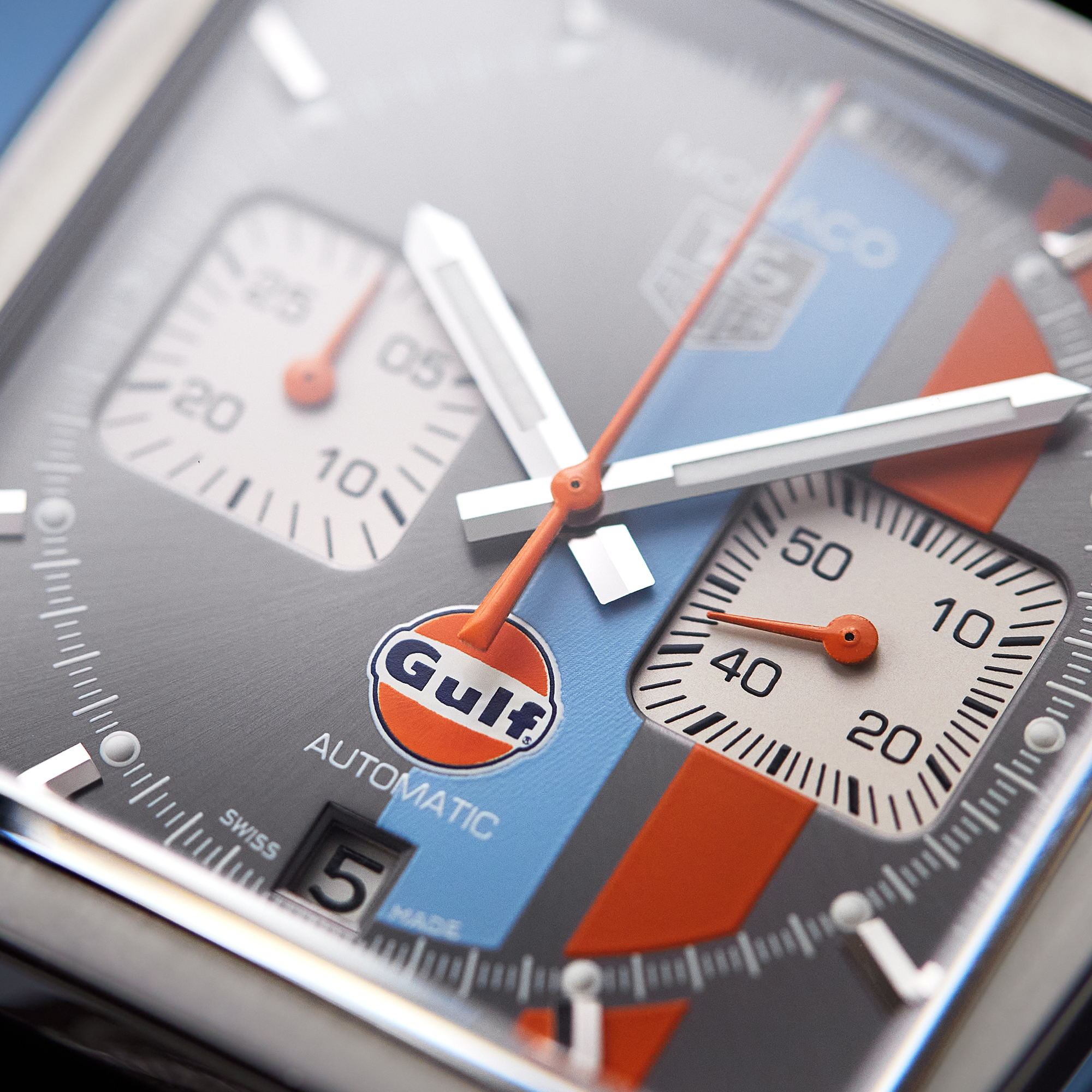 Monaco Gulf Steel Black Dial 39mm Product Image 10