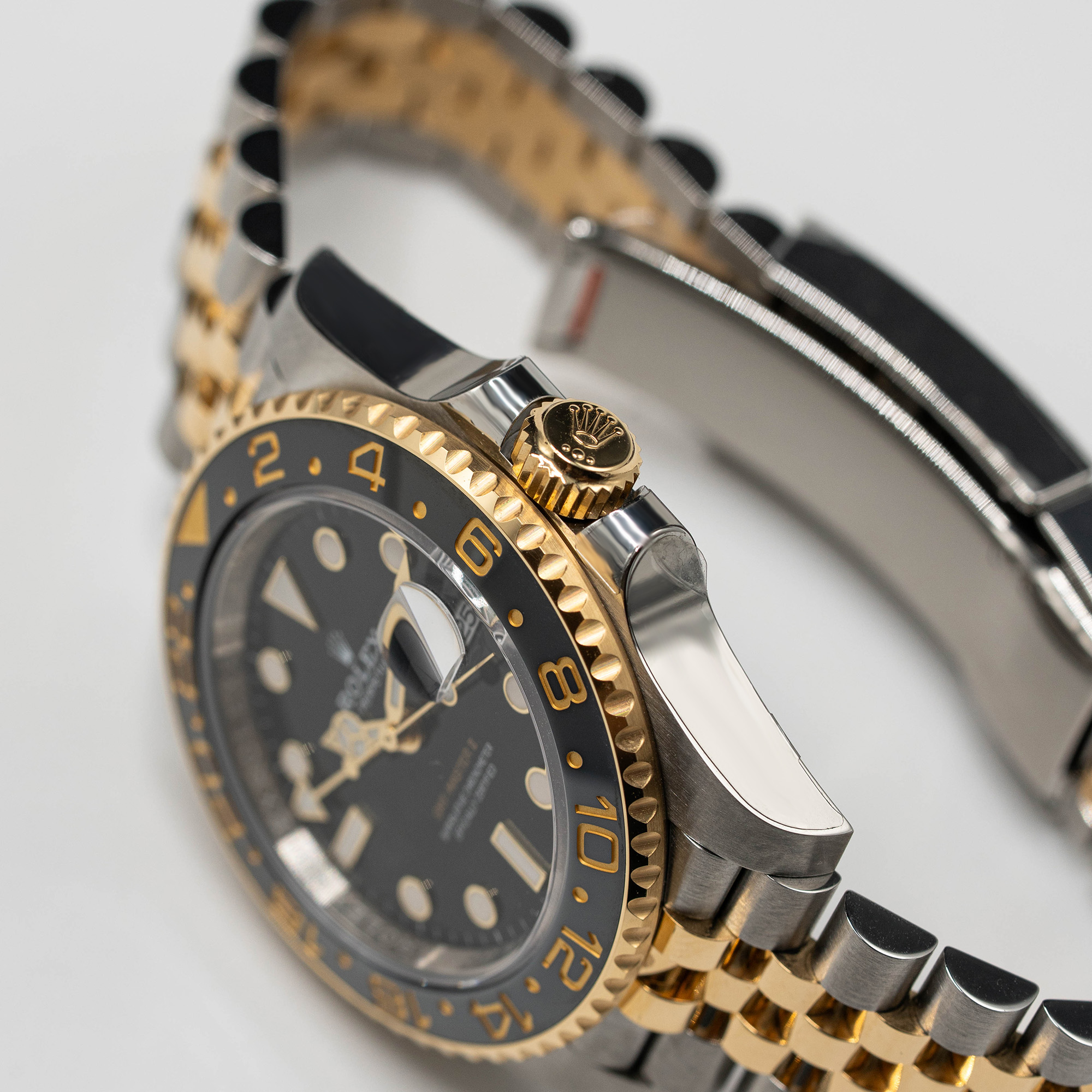GMT-Master II Yellow Gold & Steel Jubilee Black Dial 40mm Product Image 2