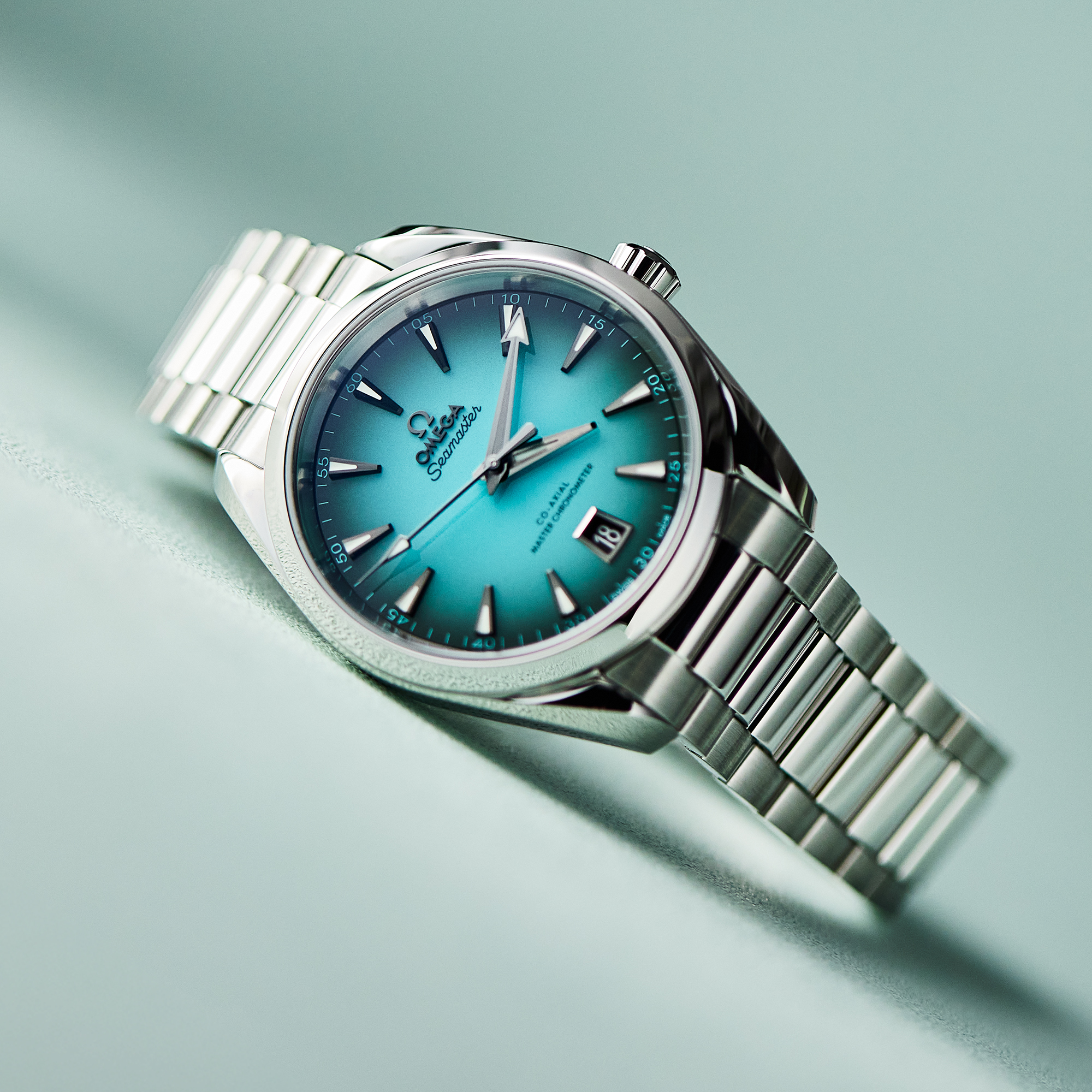 Aqua Terra Steel Turquoise Dial 38mm Product Image 8