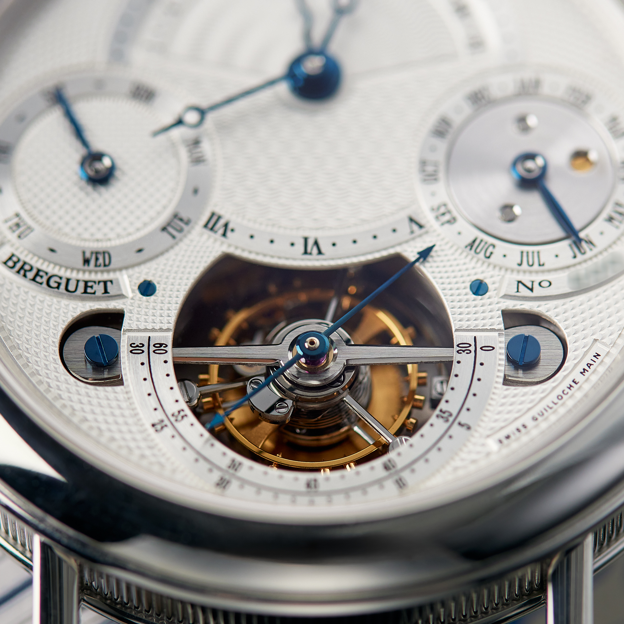 Classique Tourbillon Perpetual Calendar Platinum Silver Dial 39mm Product Image 11