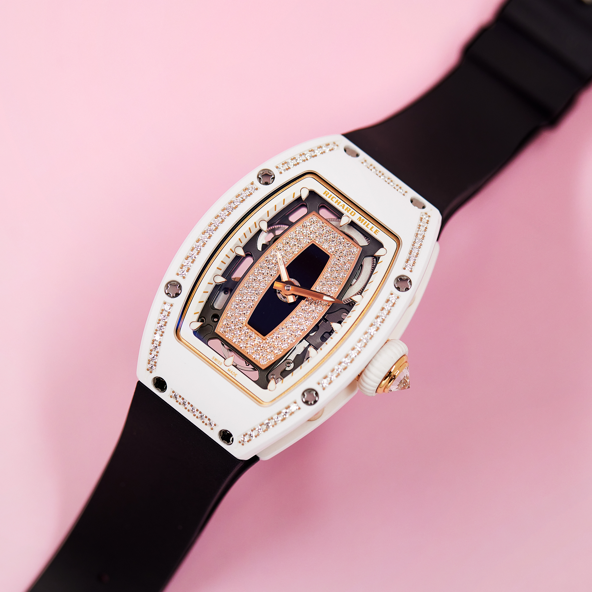 RM07-01 ATZ White Ceramic One Row Onyx Product Image