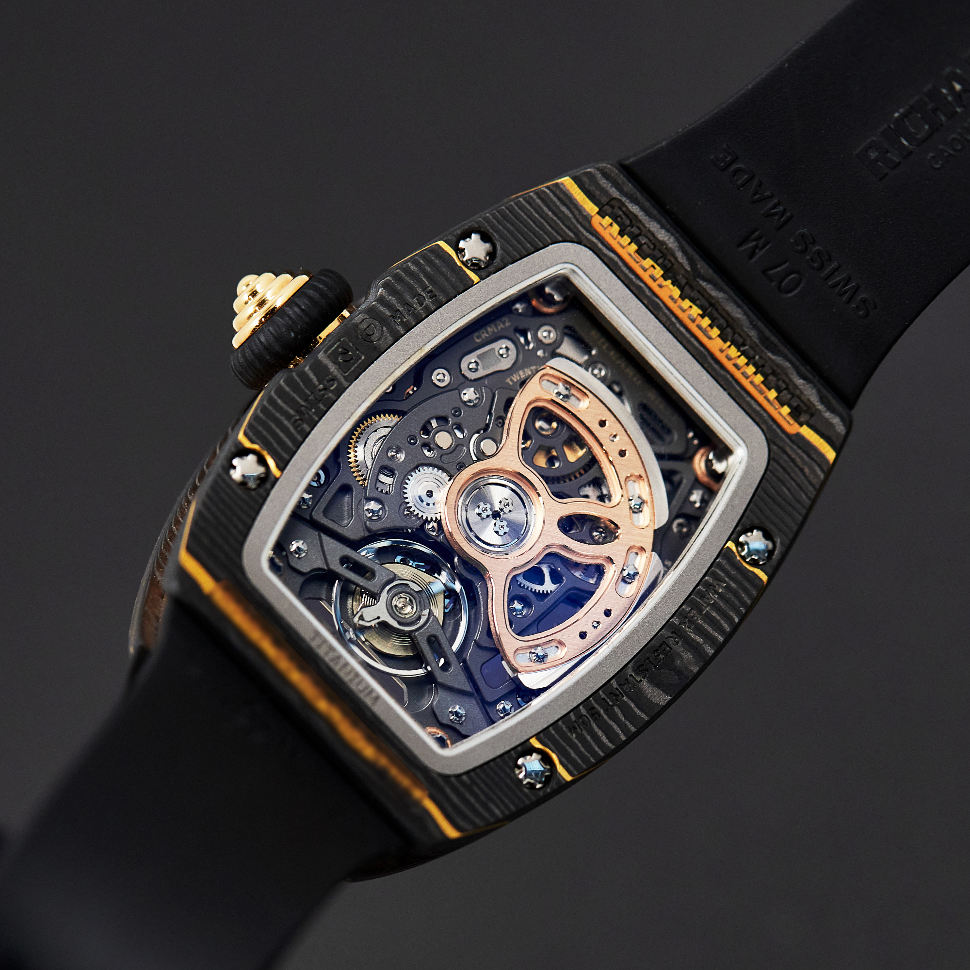 RM07-01 Carbon TPT Rose Gold Product Image 9