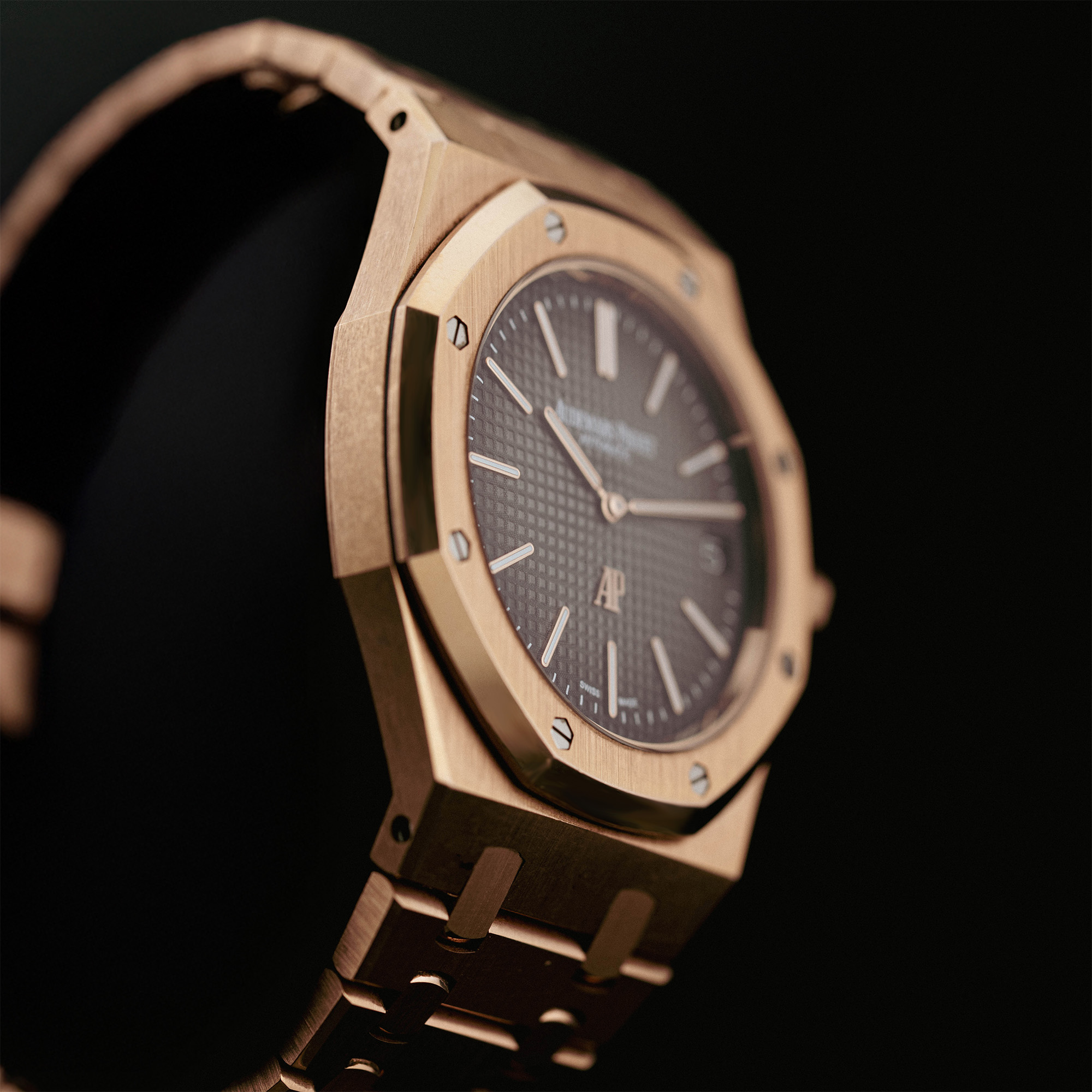 Royal Oak "Jumbo" Extra-Thin "50th Anniversary" Rose Gold Grey Dial 39mm Product Image