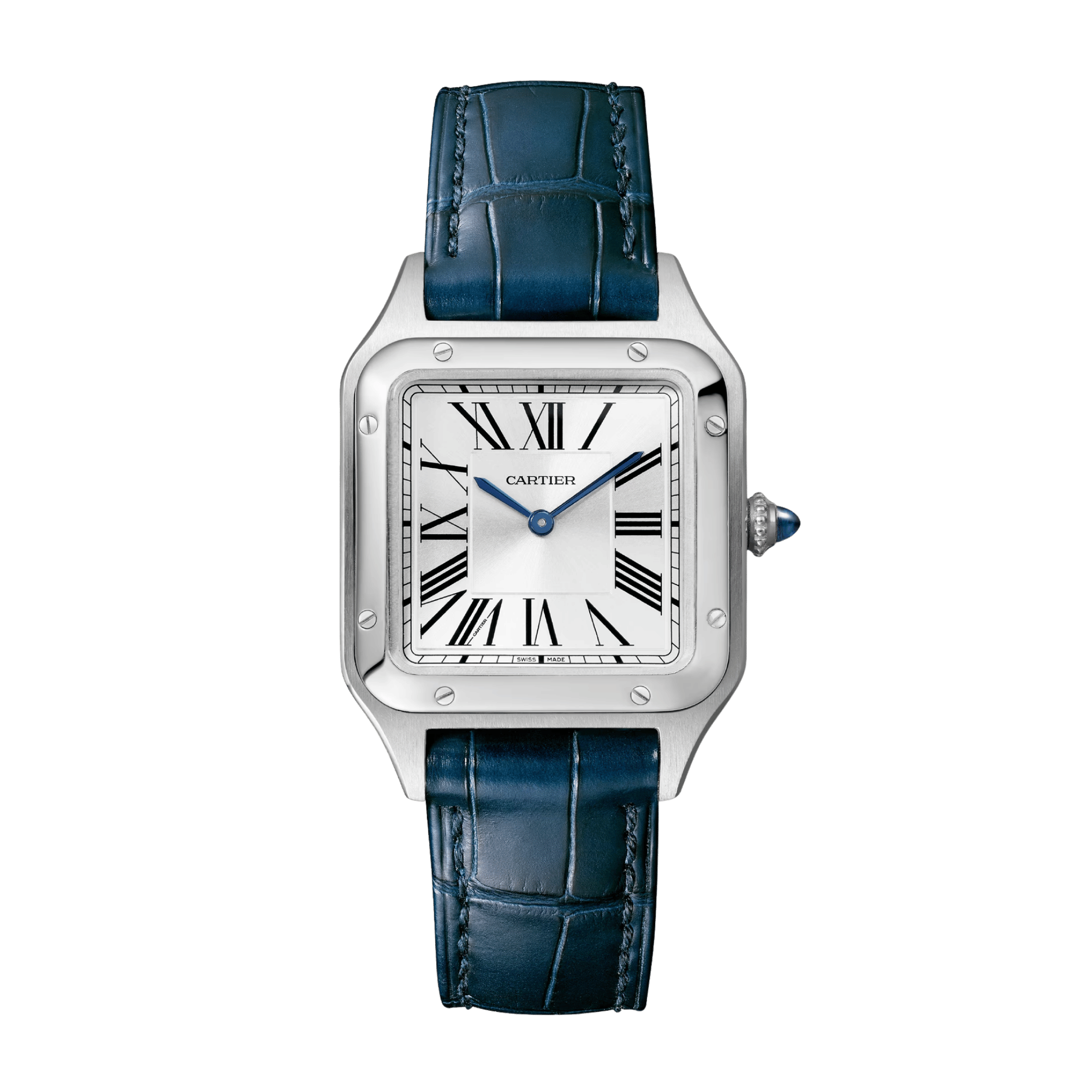 Santos-Dumont Steel Silver Dial 38mm Product Image