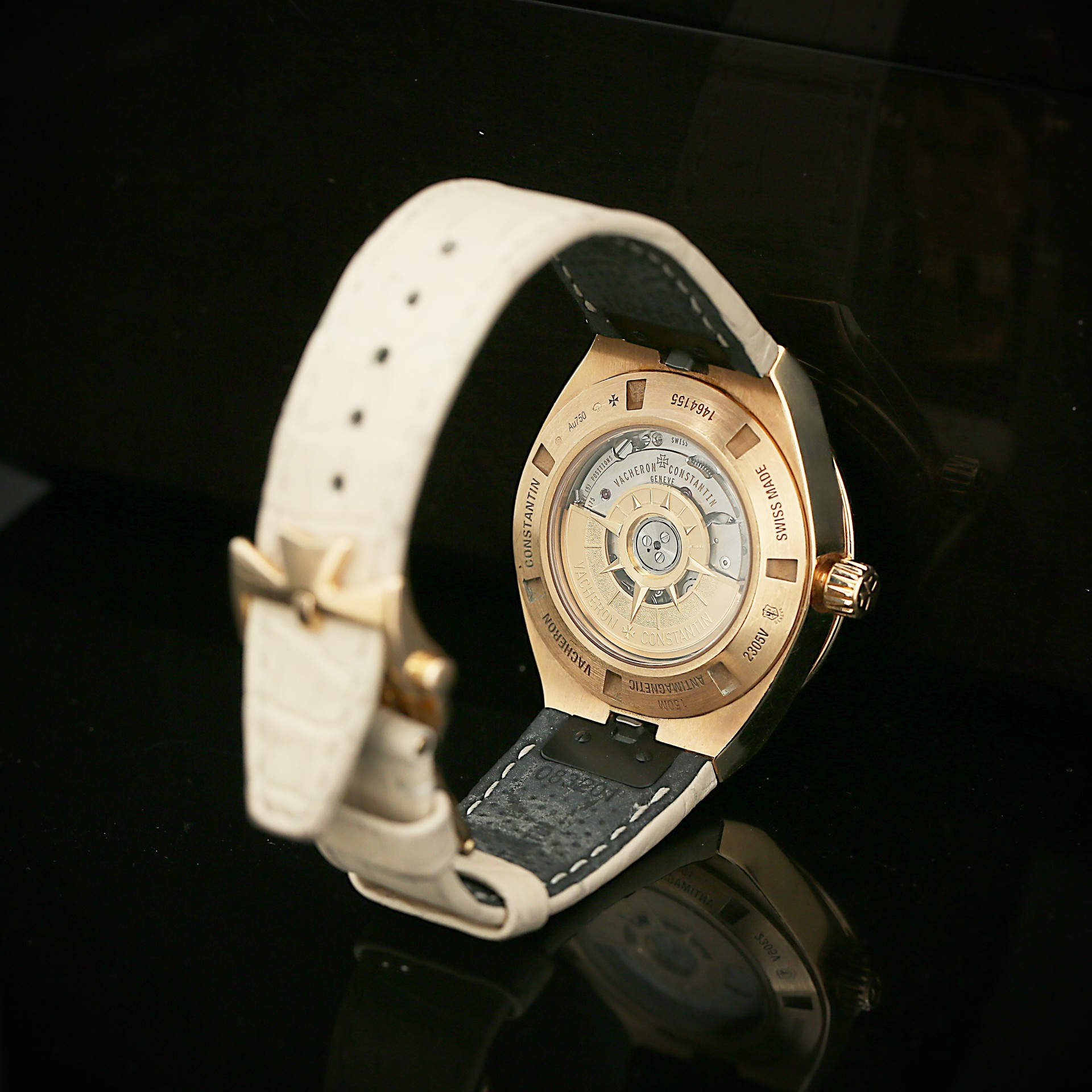 Overseas Small Seconds Rose Gold Pink Dial 37mm Product Image 5