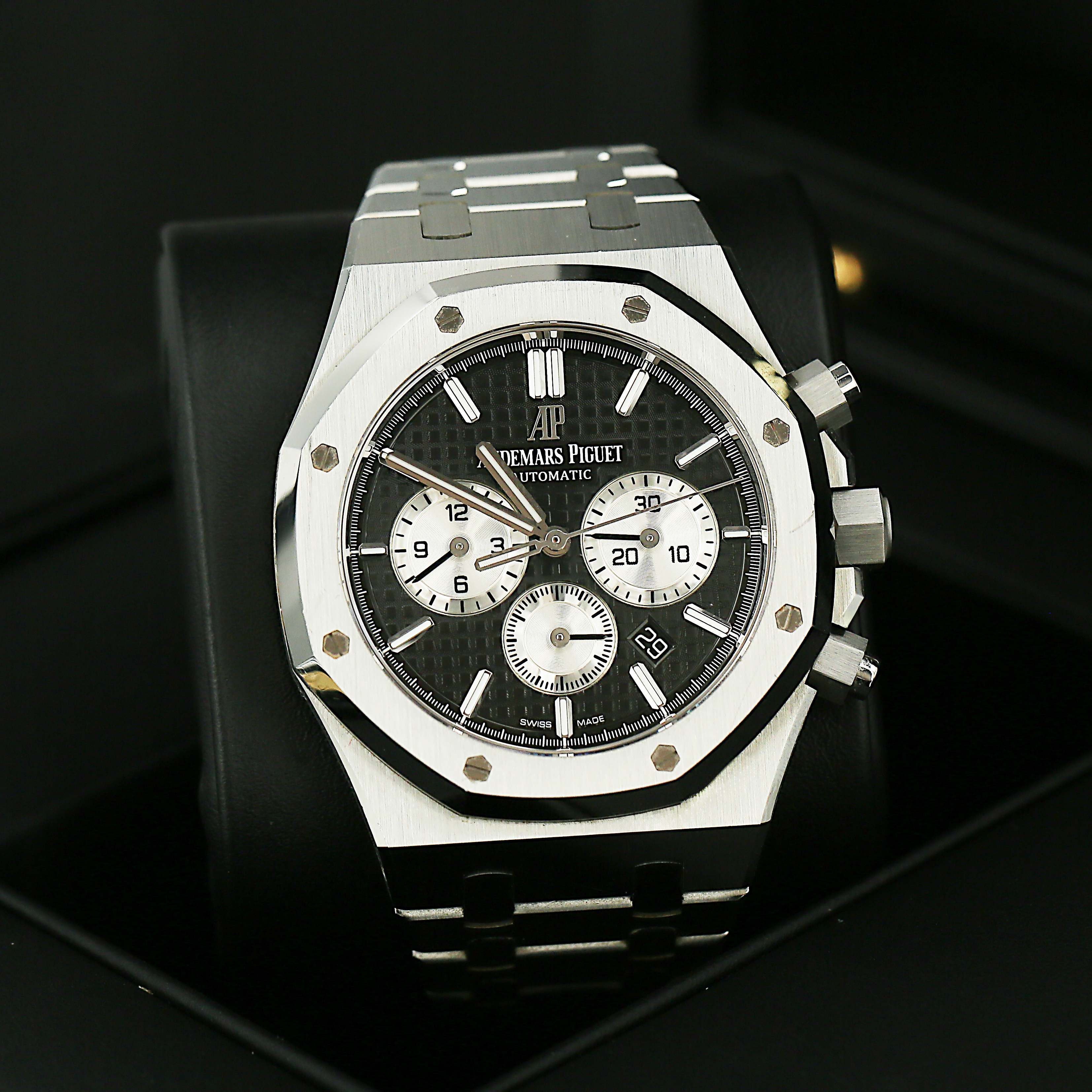 Royal Oak Selfwinding Chronograph Steel Black Dial 41mm Product Image 1