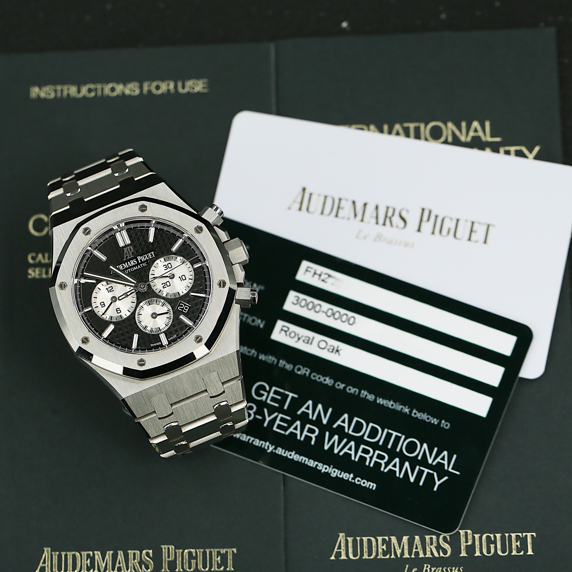 Royal Oak Selfwinding Chronograph Steel Black Dial 41mm Product Image 7