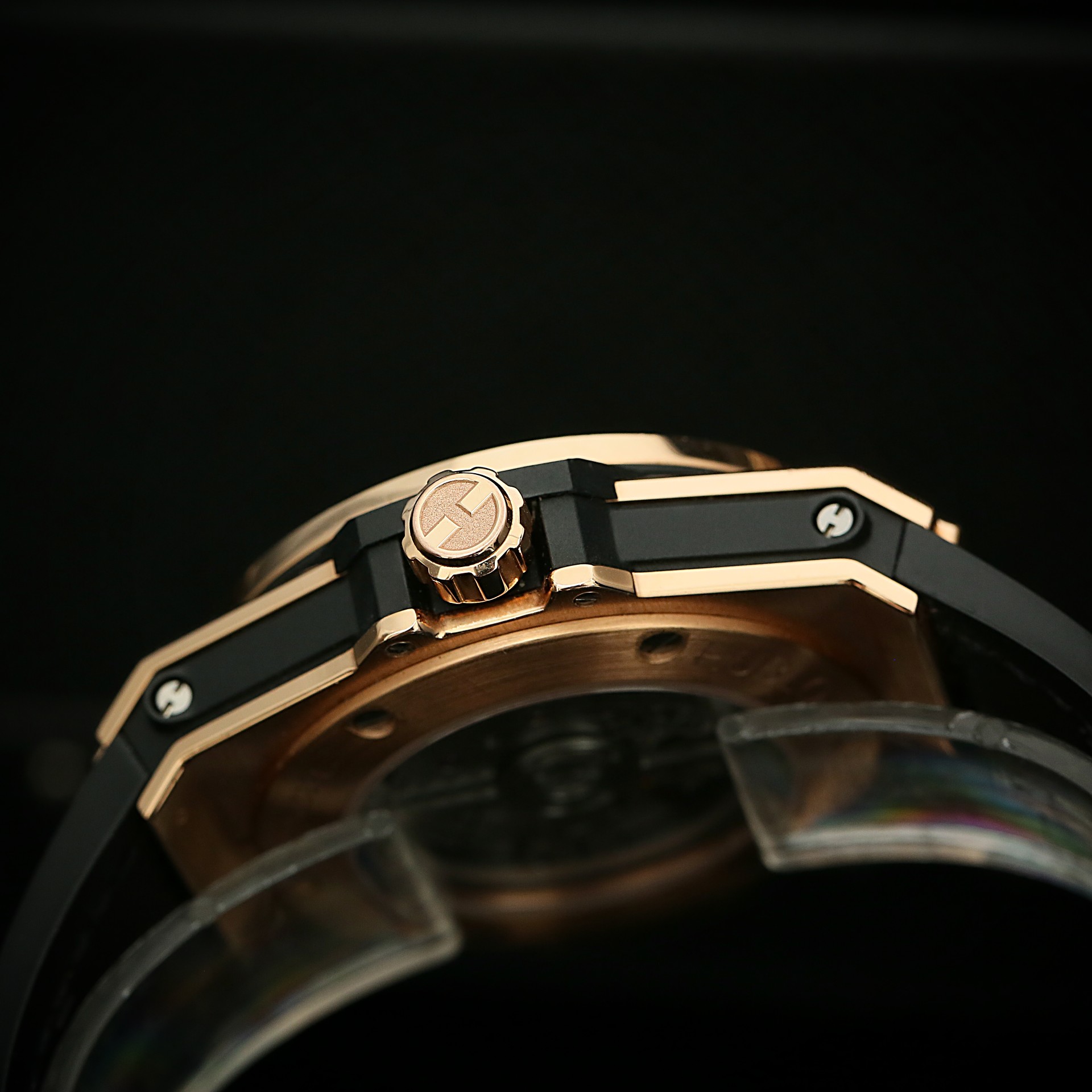 Big Bang One Click King Gold Rainbow Pave Dial 39mm Product Image 4