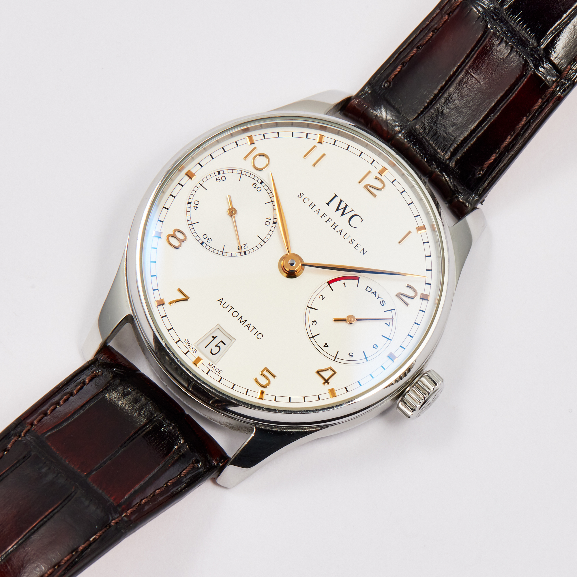 Portugieser Steel Silver Dial 42mm Product Image 1