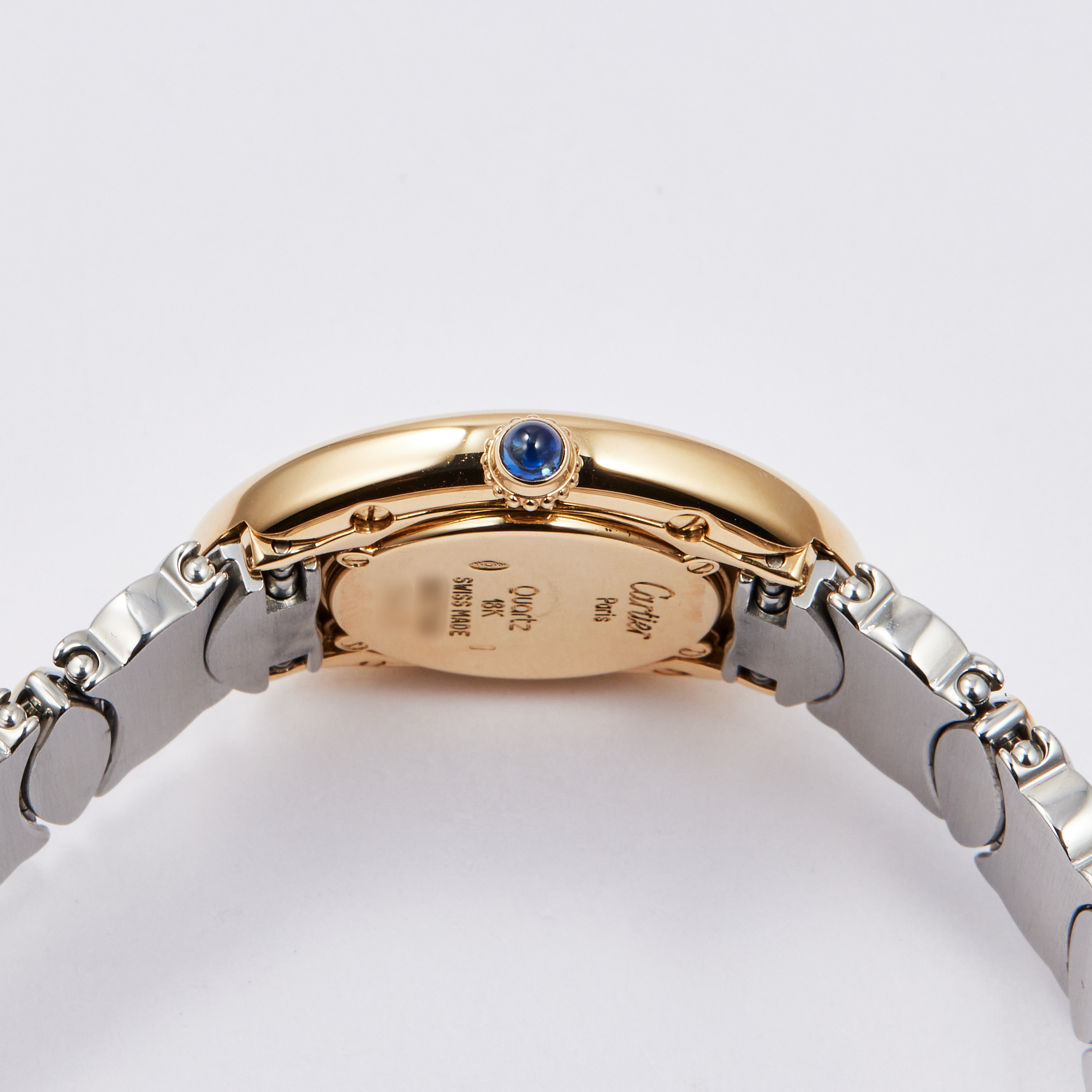 Baignoire de Cartier Yellow Gold & Steel White Dial 22mm Product Image 4