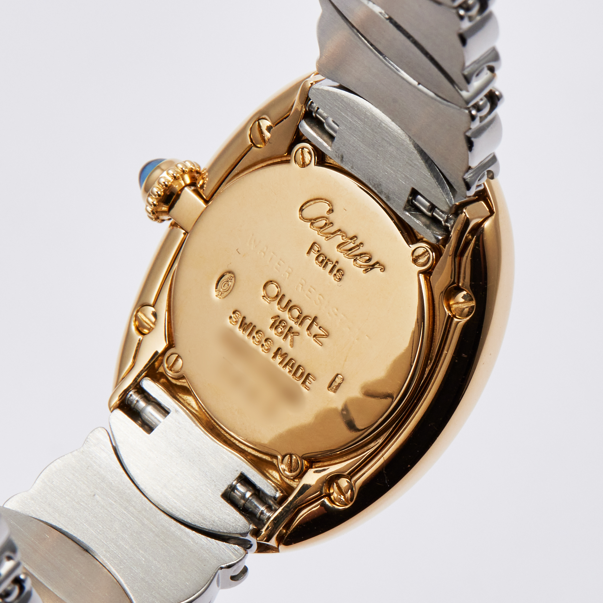 Baignoire de Cartier Yellow Gold & Steel White Dial 22mm Product Image 6